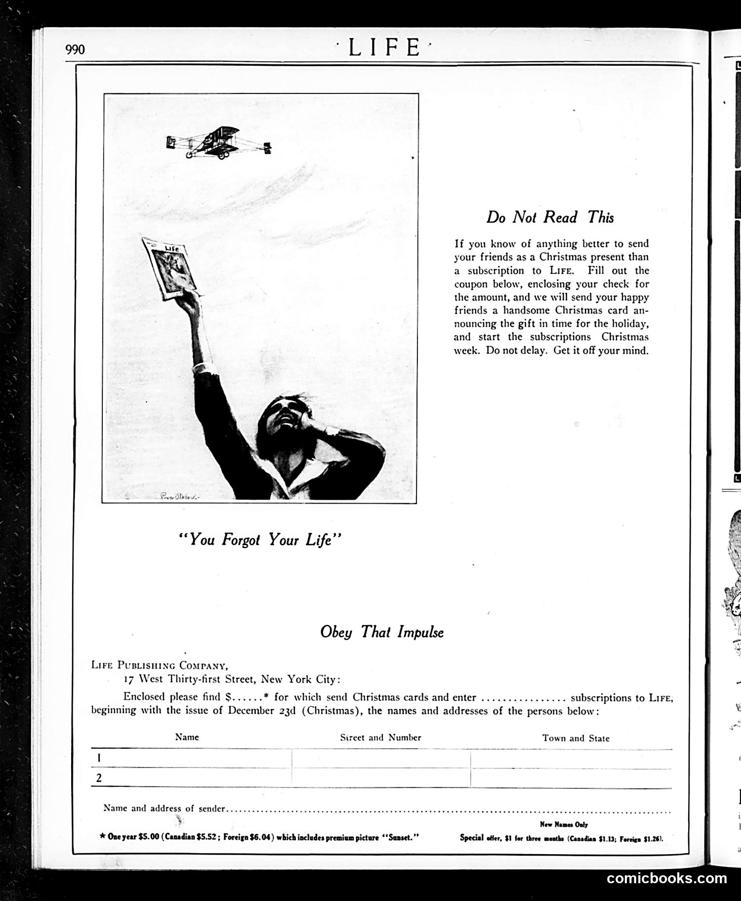 Life — November 25, 1915 — page 6 of 44