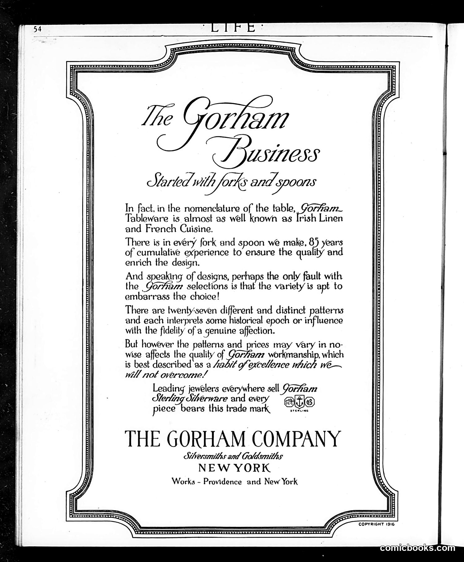 Life — January 13, 1916 — page 6 of 44