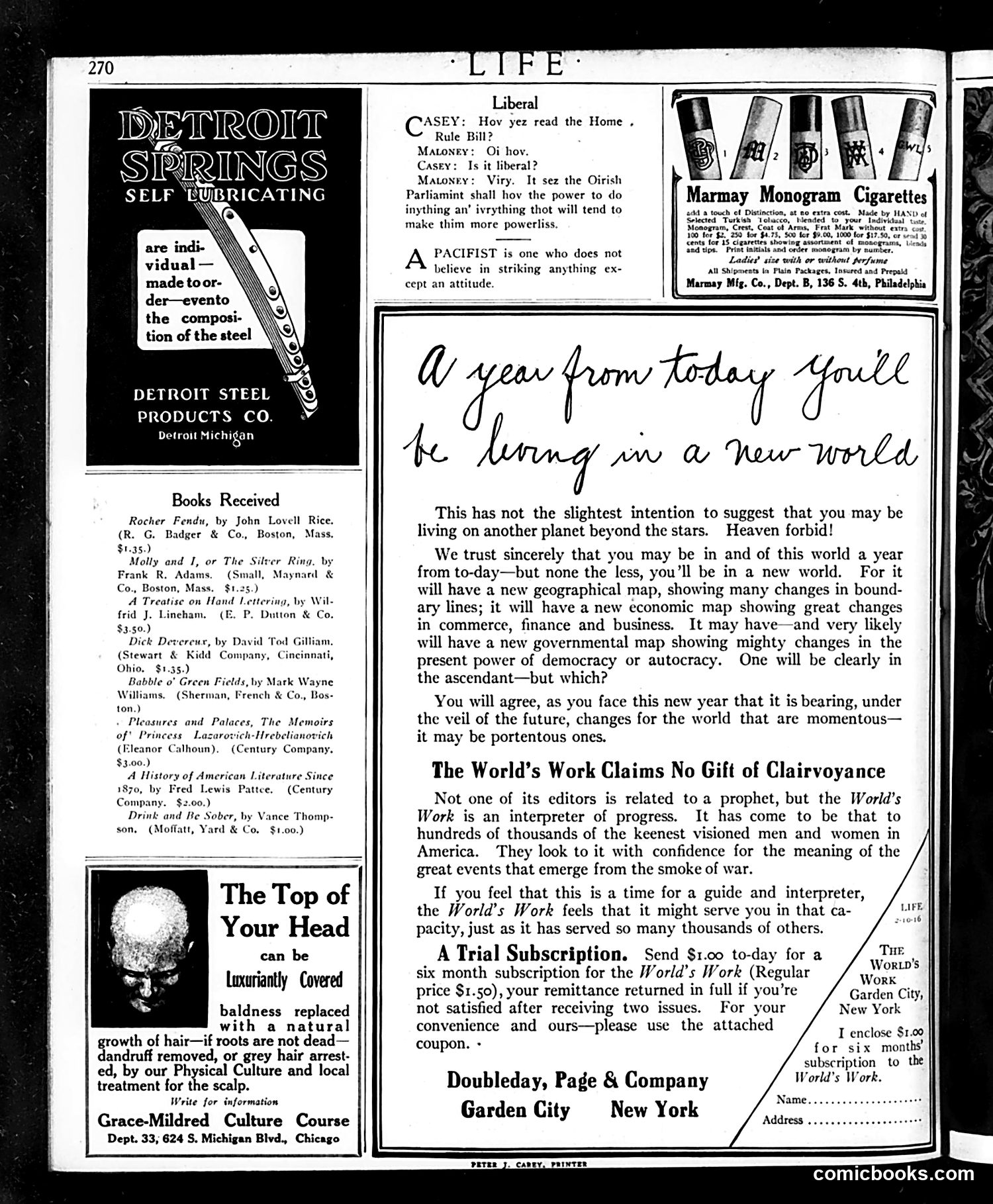 Life — February 10, 1916 — page 42 of 44
