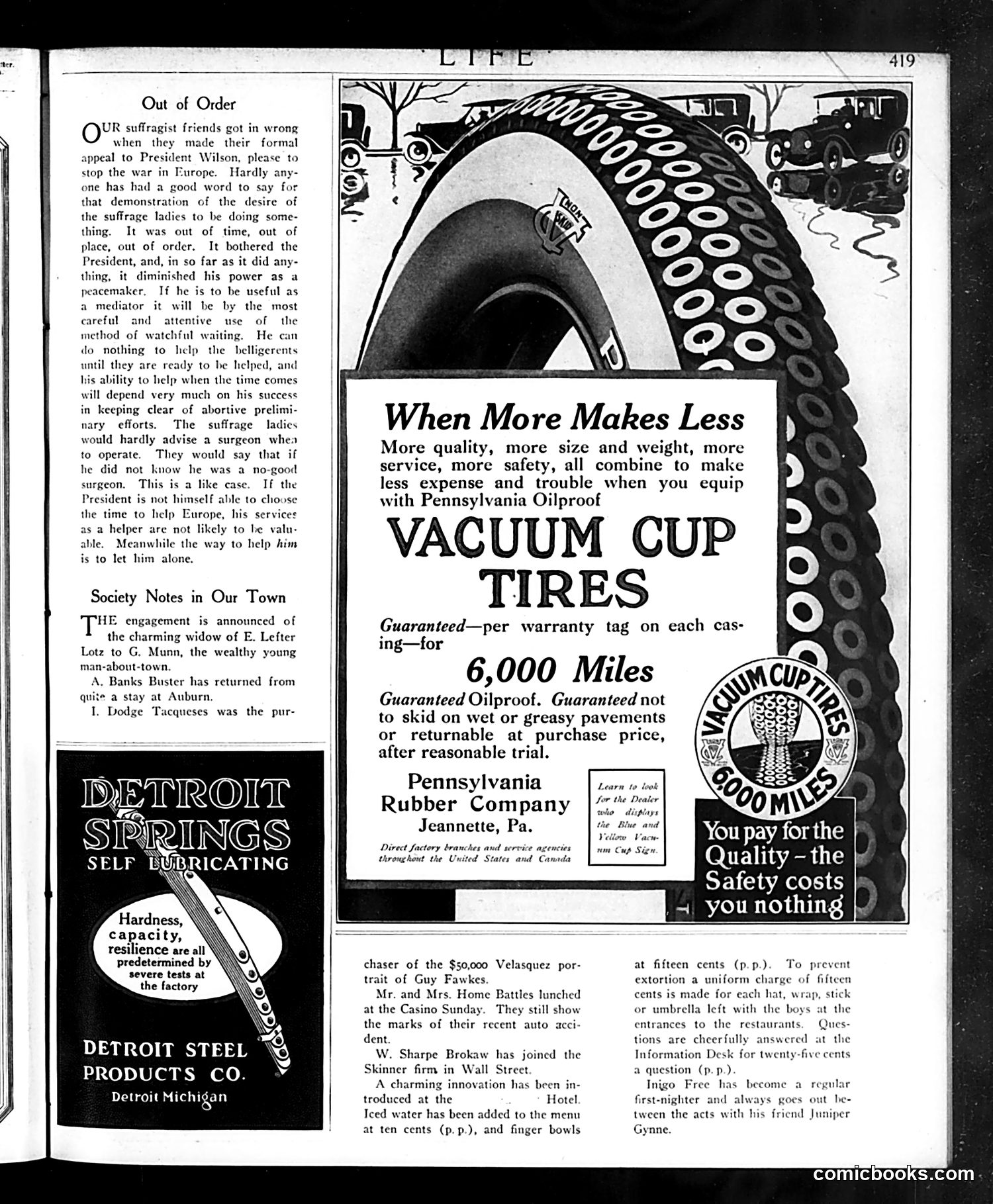 Life — March 9, 1916 — page 3 of 44