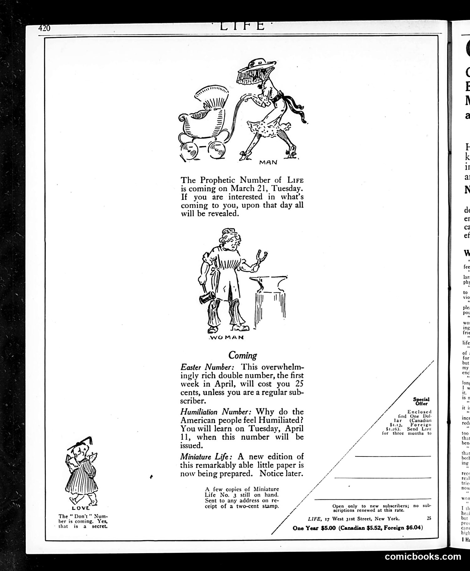 Life — March 9, 1916 — page 4 of 44