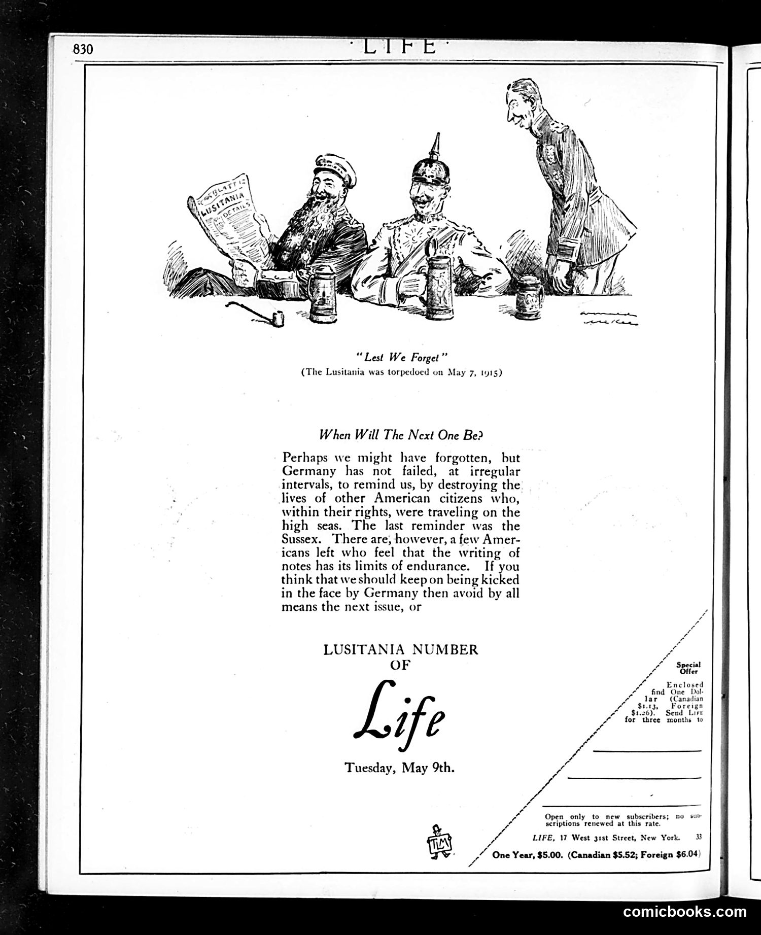 Life — May 4, 1916 — page 6 of 52