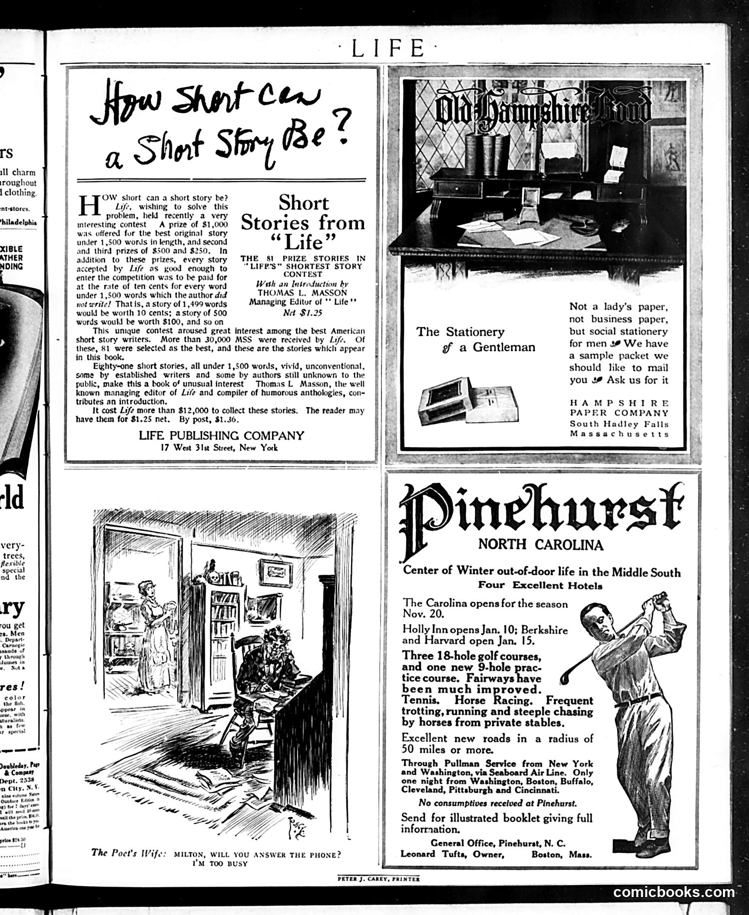Life — November 9, 1916 — page 39 of 40