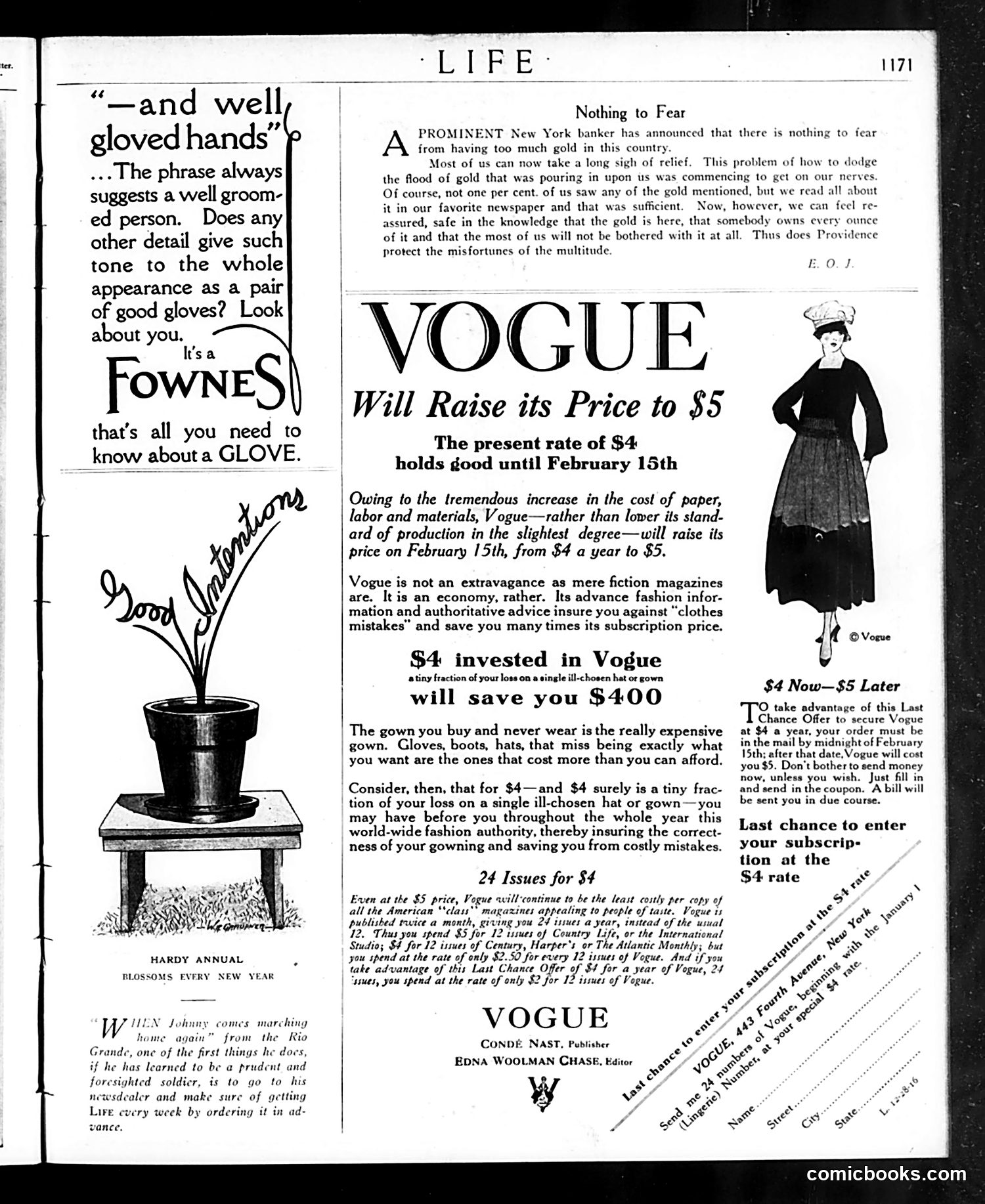 Life — December 28, 1916 — page 3 of 41