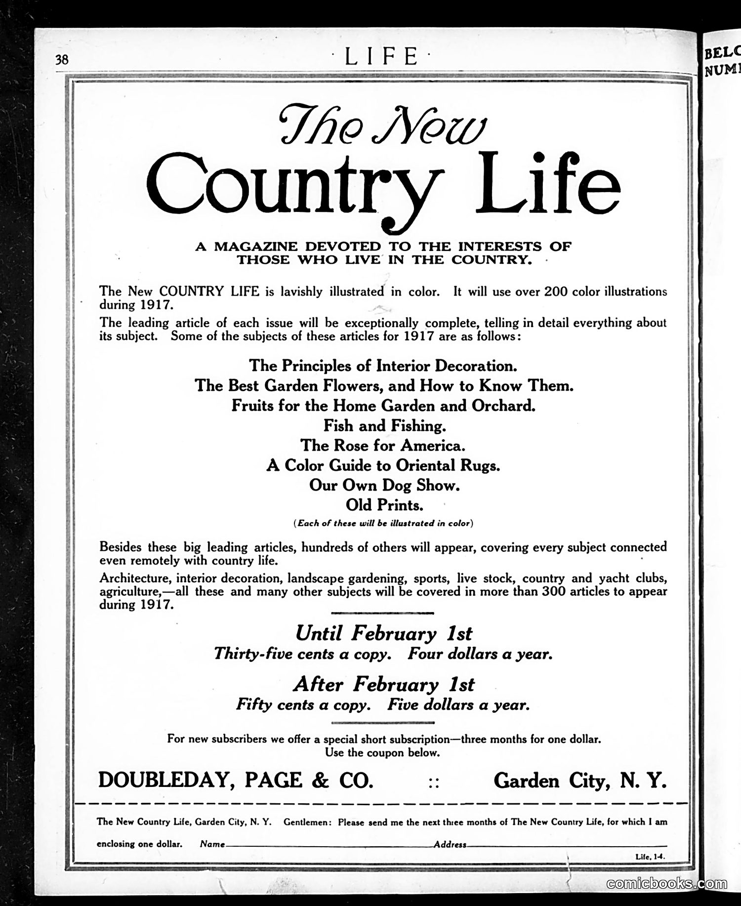 Life — January 4, 1917 — page 38 of 38