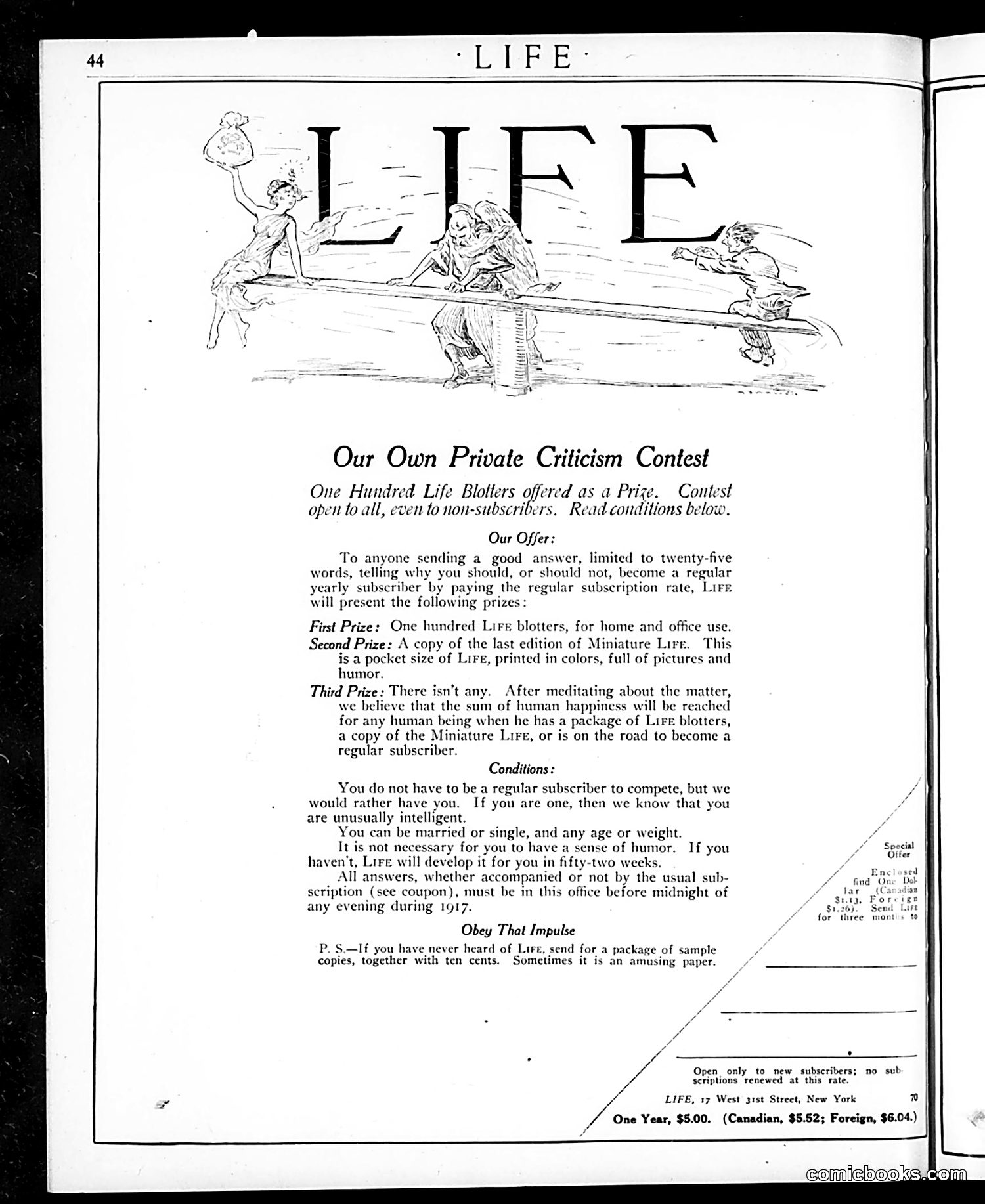 Life — January 11, 1917 — page 4 of 38