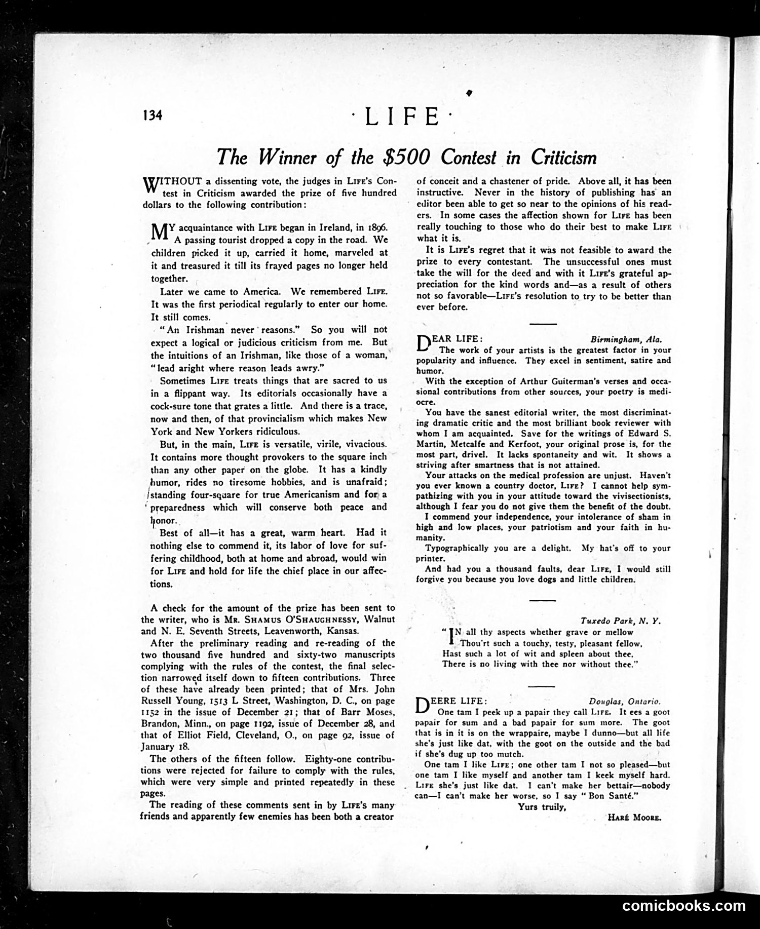 Life — January 25, 1917 — page 14 of 40