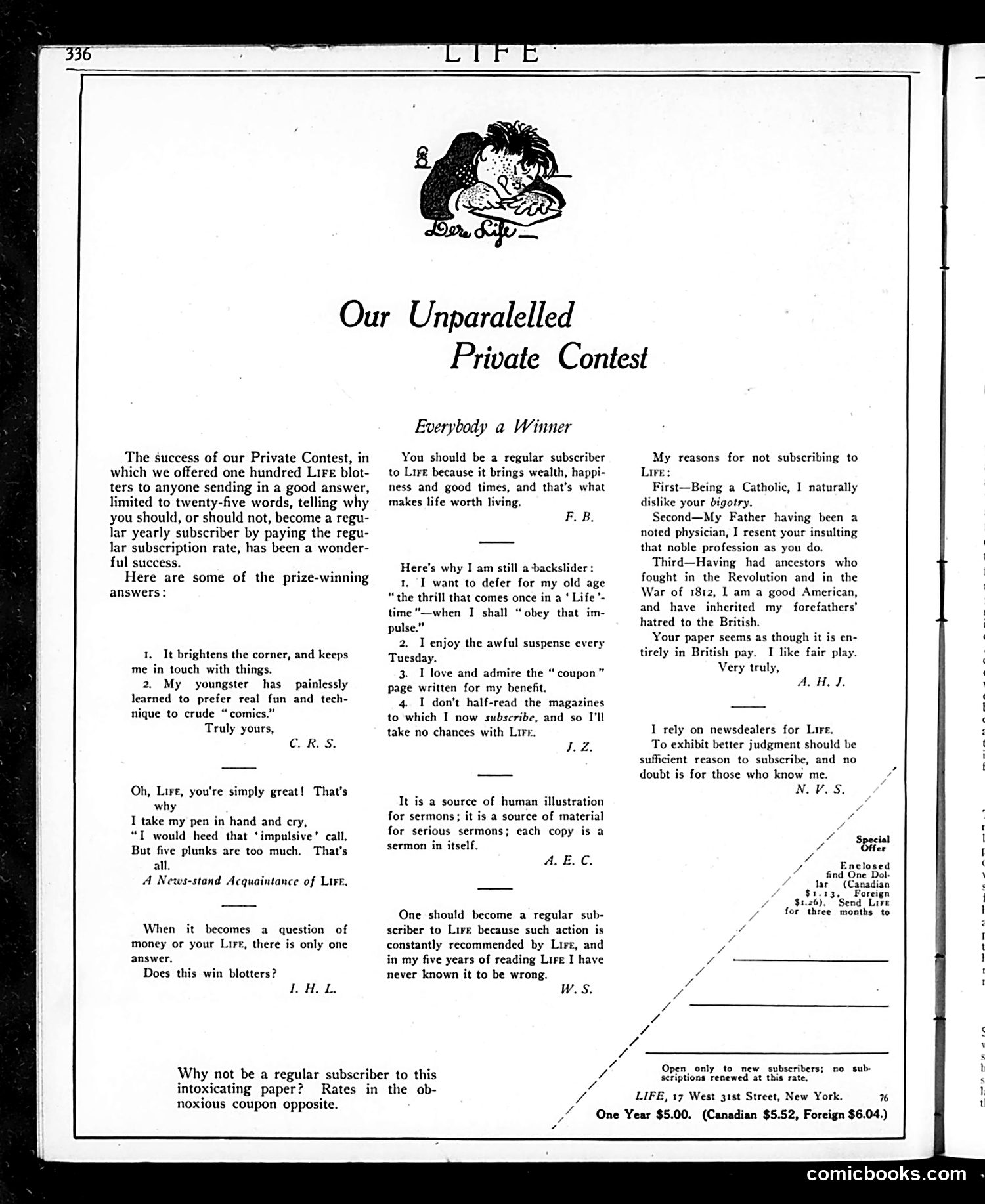 Life — March 1, 1917 — page 4 of 42