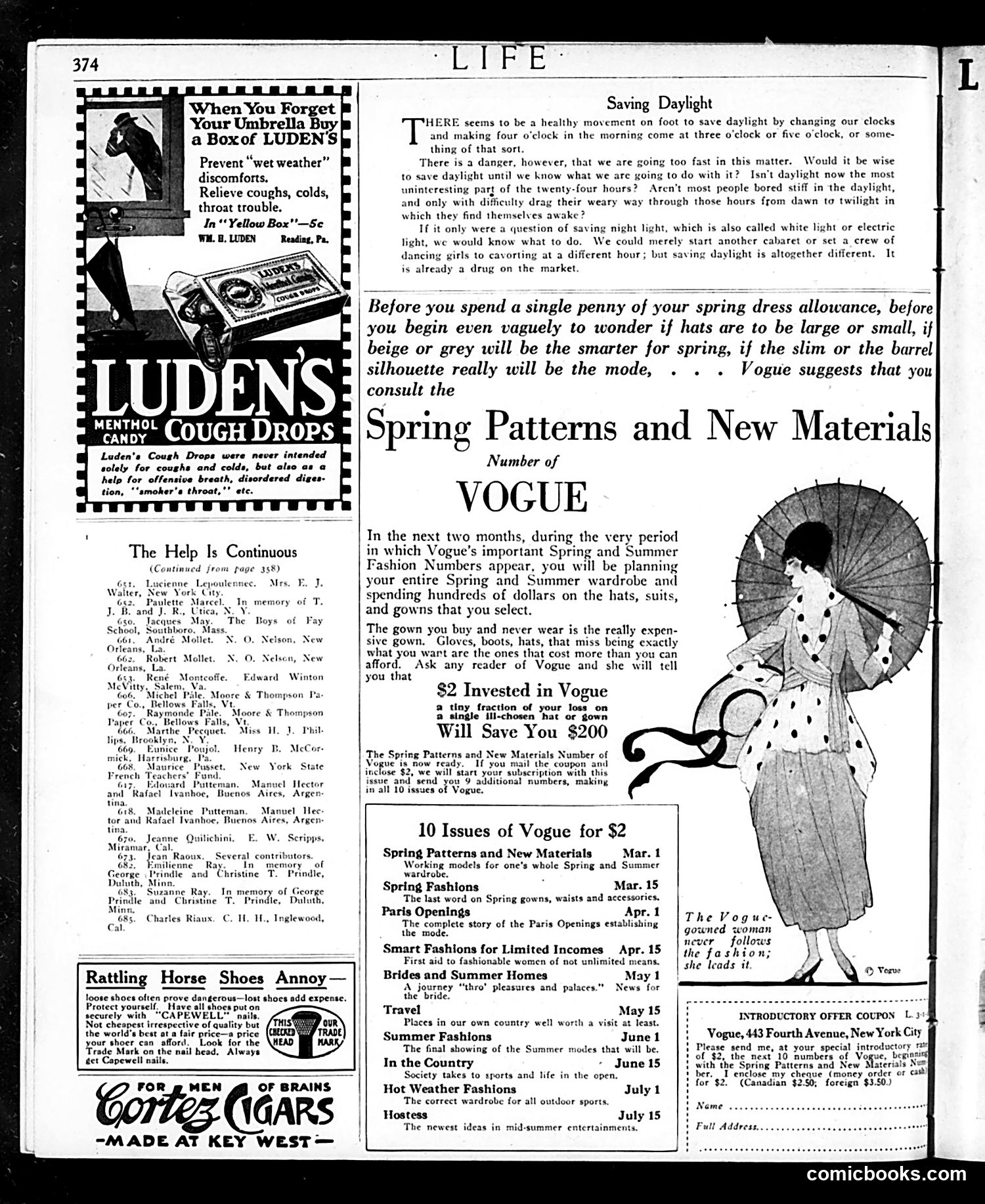 Life — March 1, 1917 — page 42 of 42