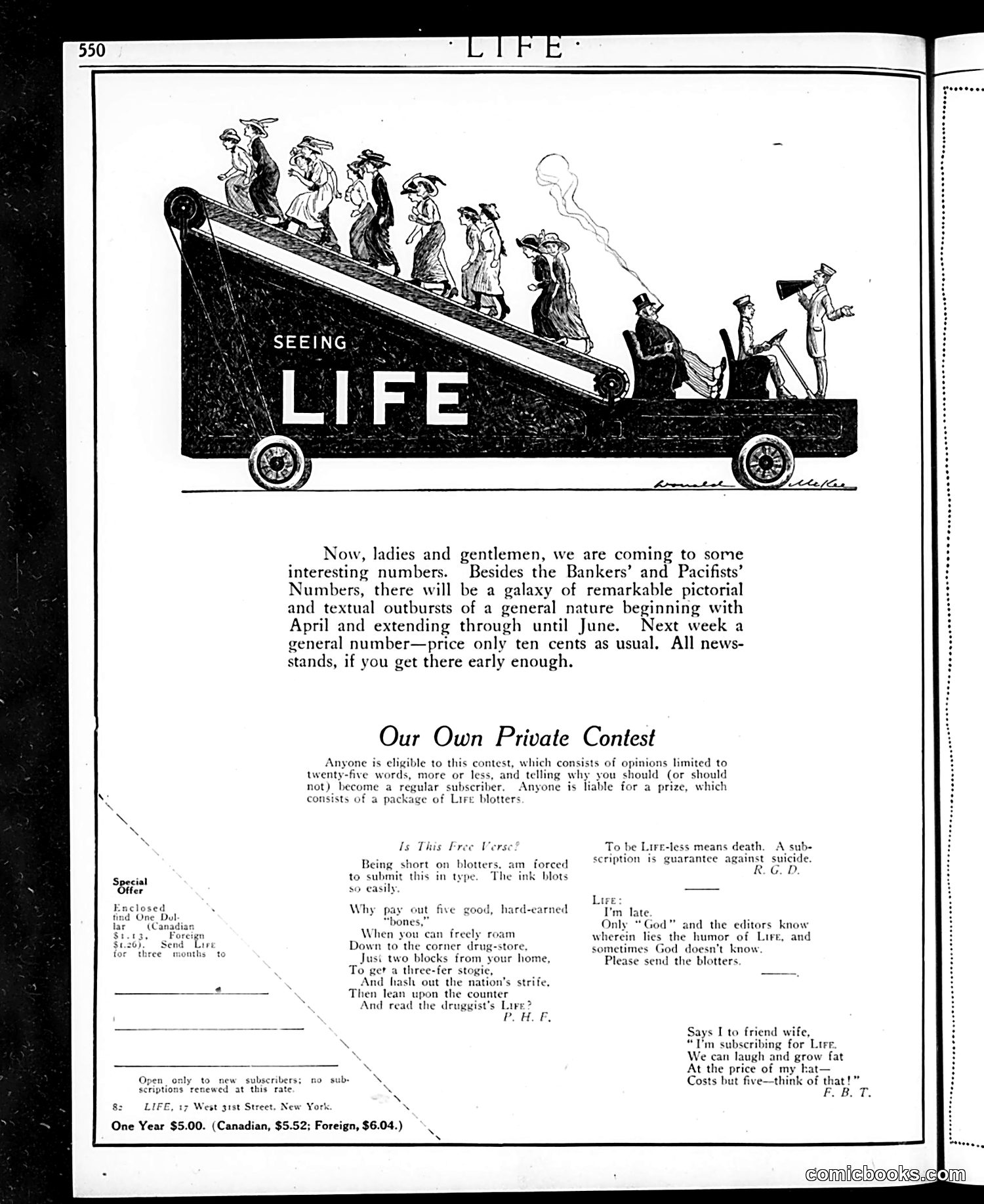 Life — April 5, 1917 — page 6 of 70