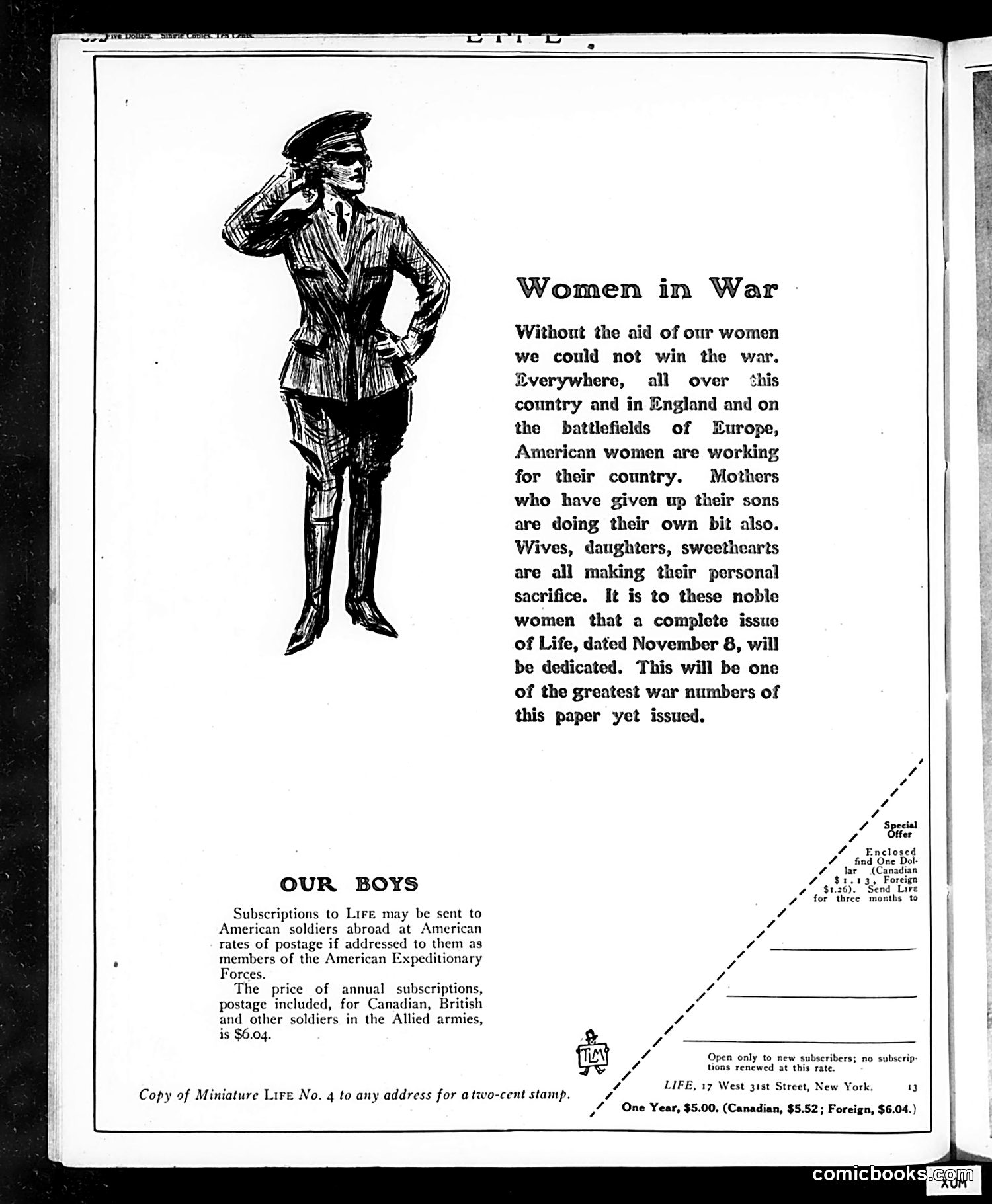 Life — October 25, 1917 — page 4 of 44