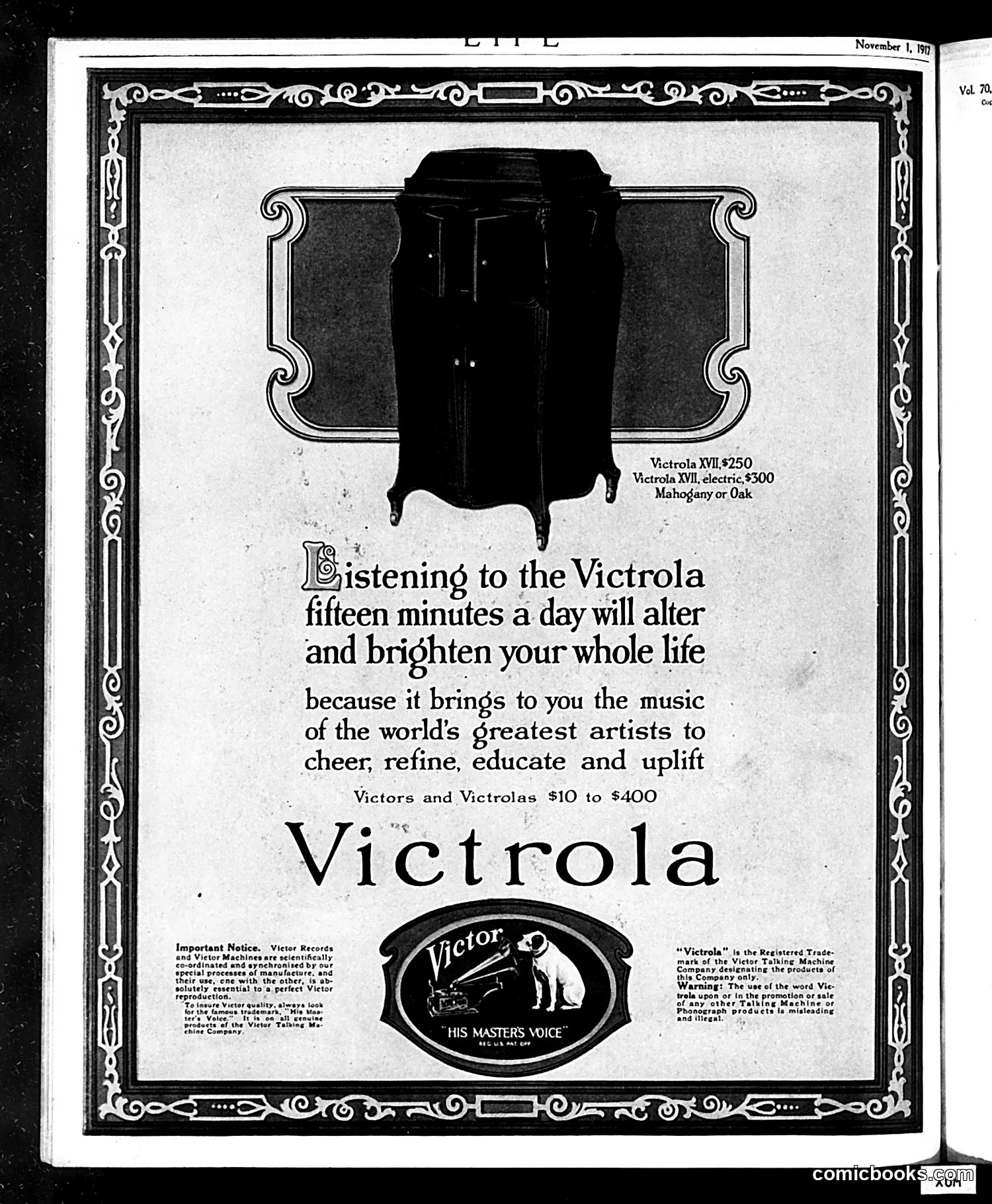 Life — November 1, 1917 — page 38 of 38