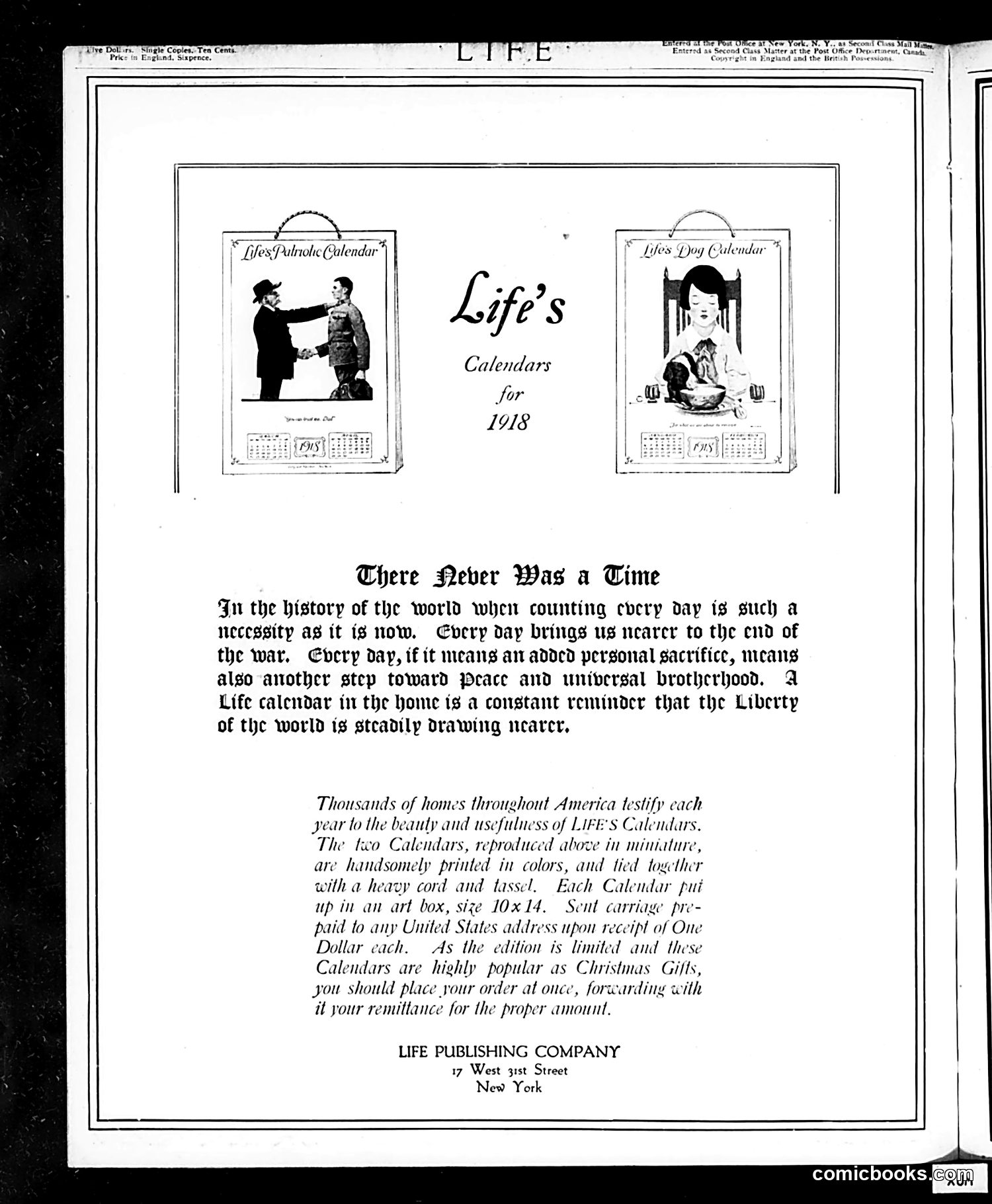 Life — December 27, 1917 — page 2 of 41