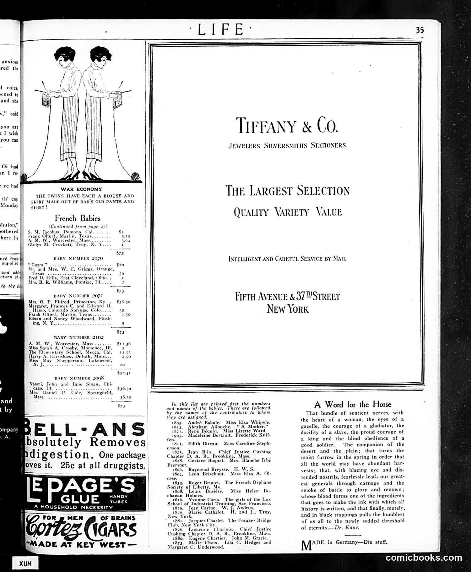Life — January 3, 1918 — page 35 of 40