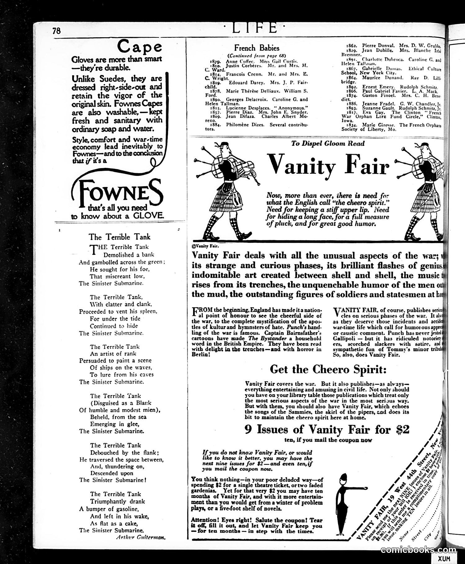 Life — January 10, 1918 — page 38 of 40
