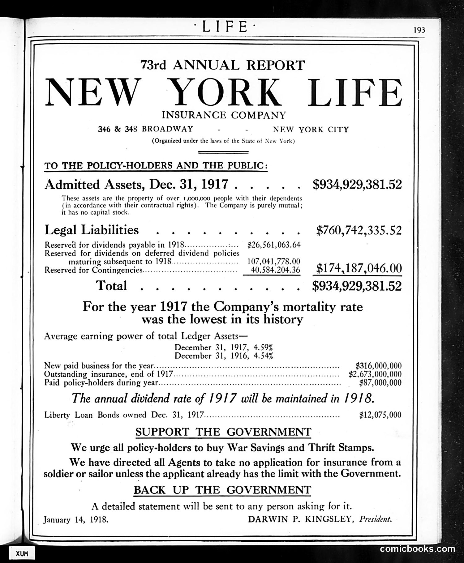 Life — January 31, 1918 — page 33 of 40