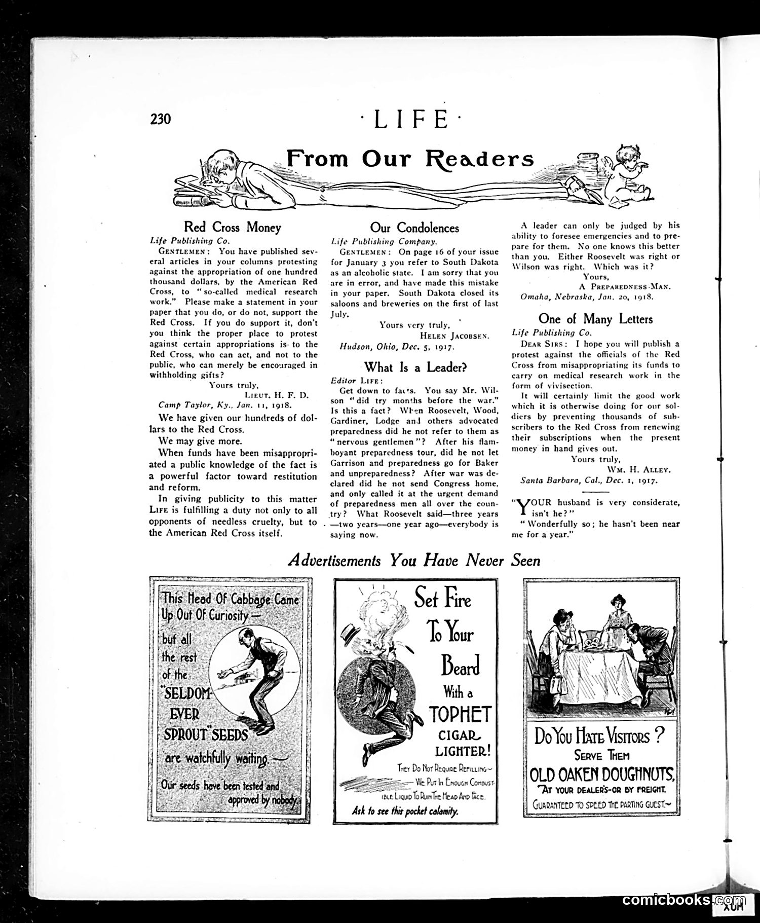 Life — February 7, 1918 — page 30 of 40