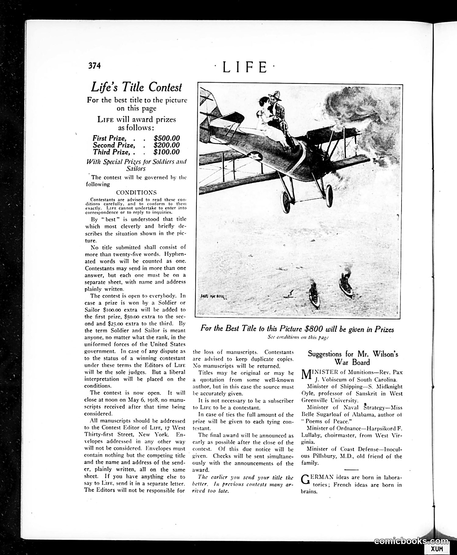 Life — March 7, 1918 — page 14 of 40