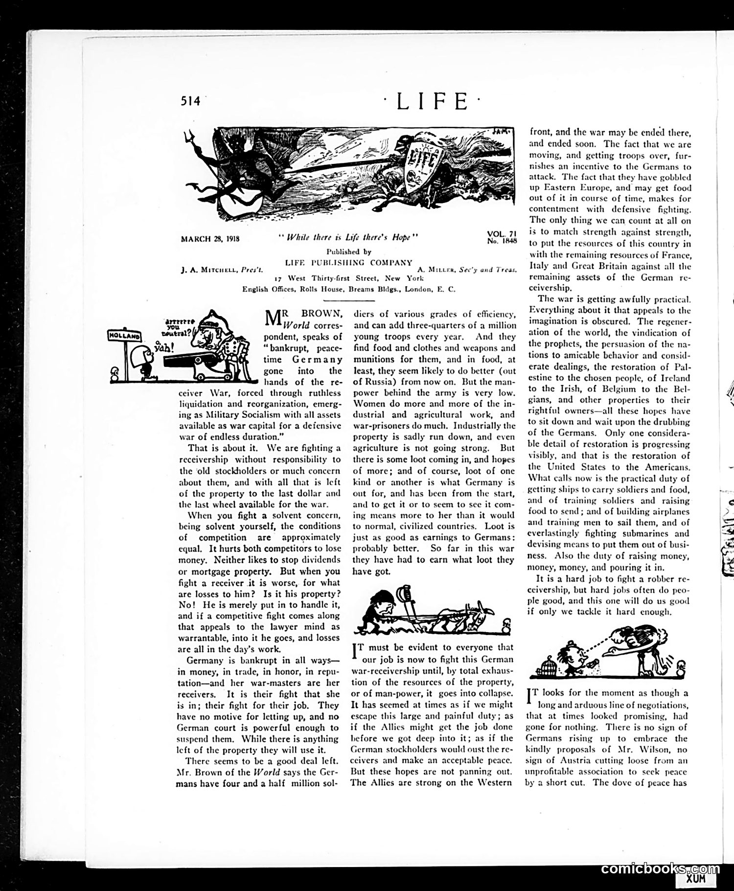 Life — March 28, 1918 — page 18 of 40