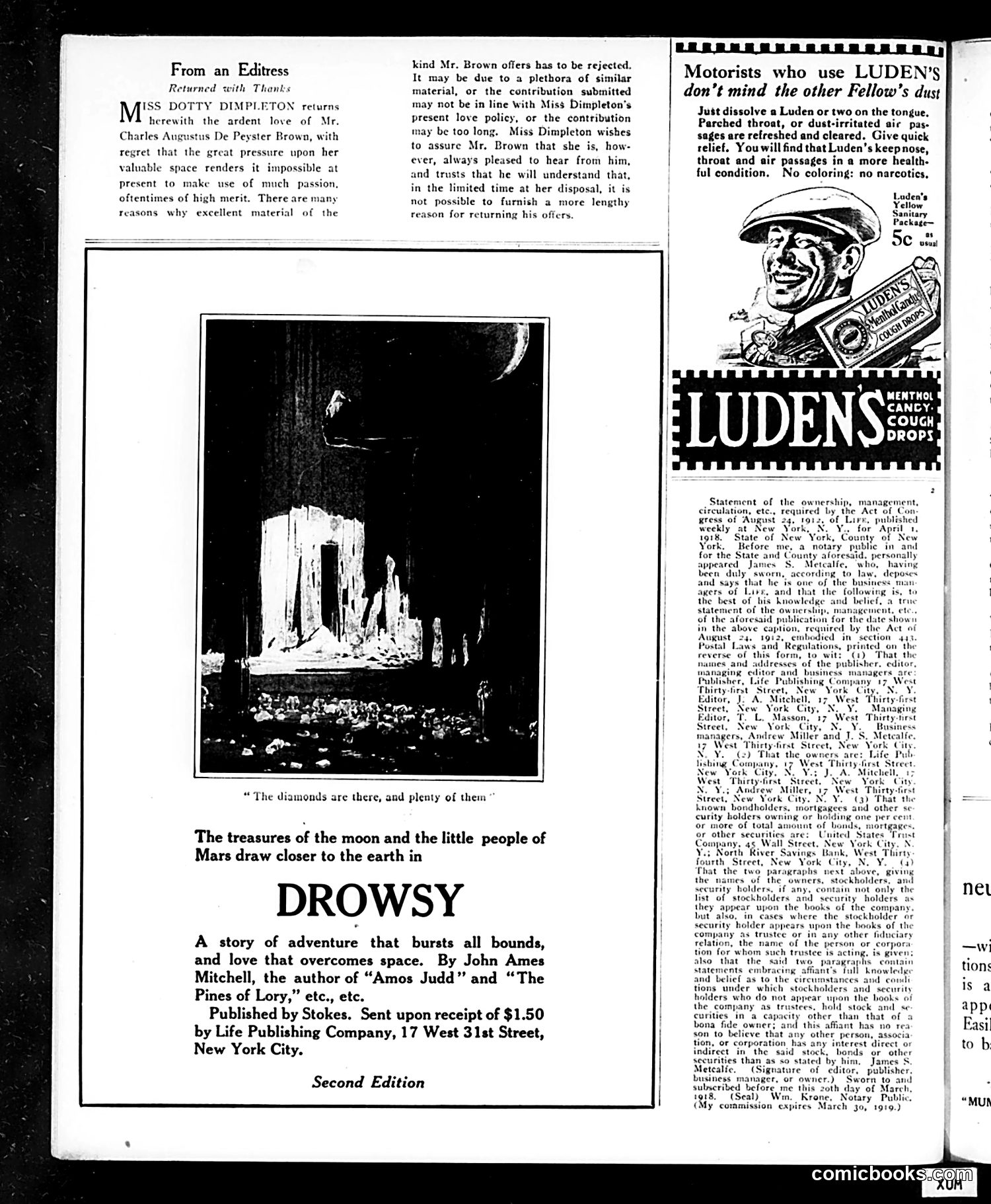 Life — April 11, 1918 — page 38 of 44