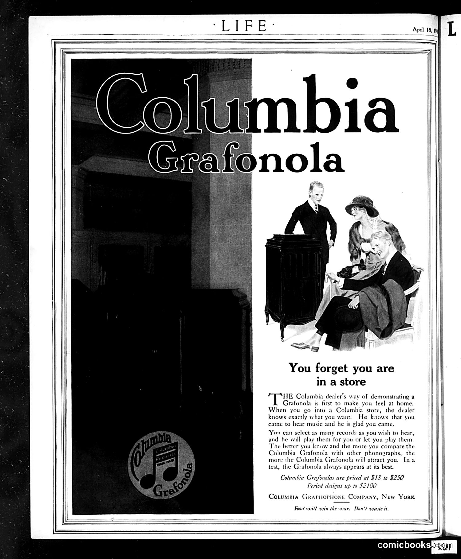 Life — April 18, 1918 — page 40 of 40