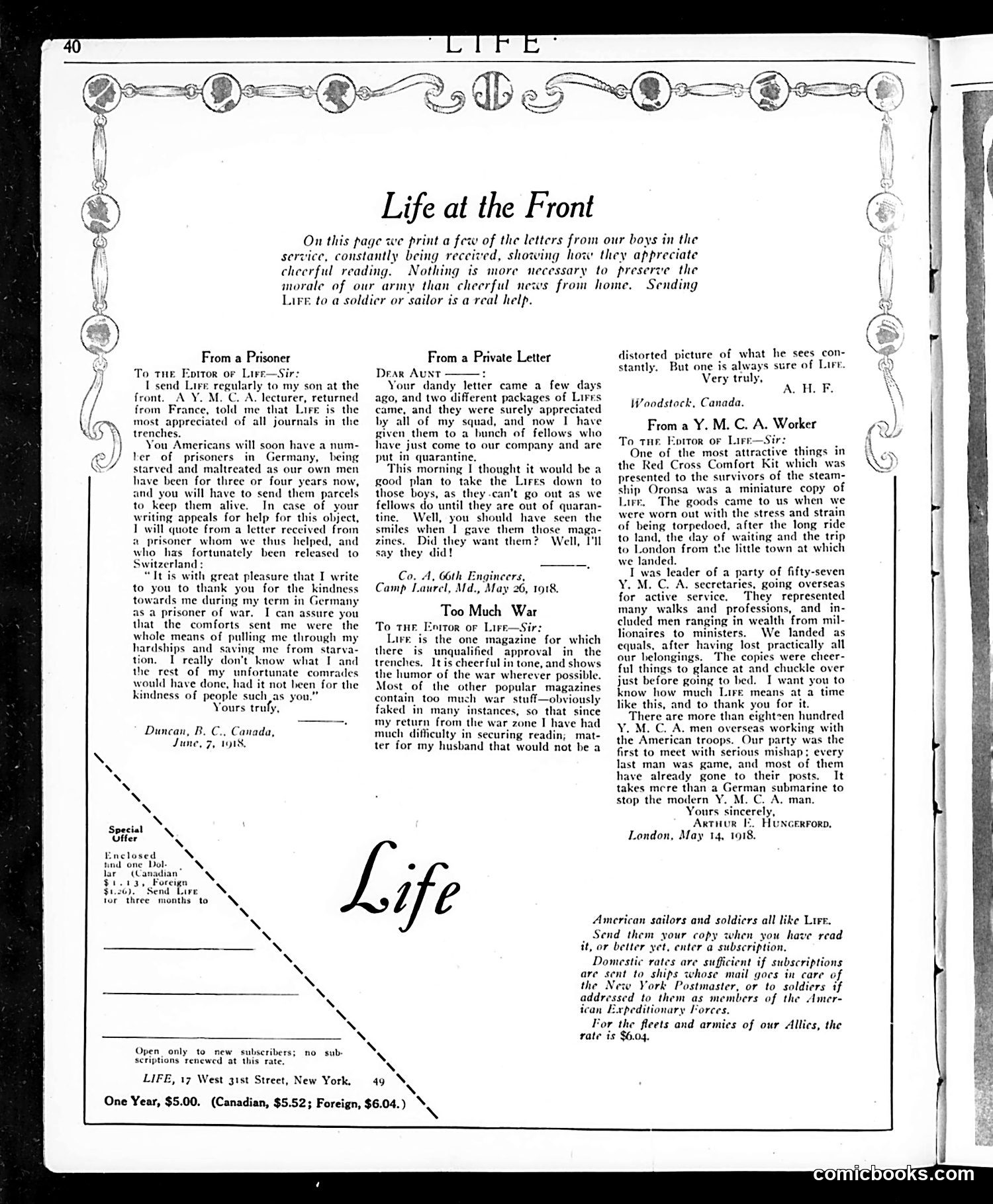 Life — July 11, 1918 — page 4 of 34