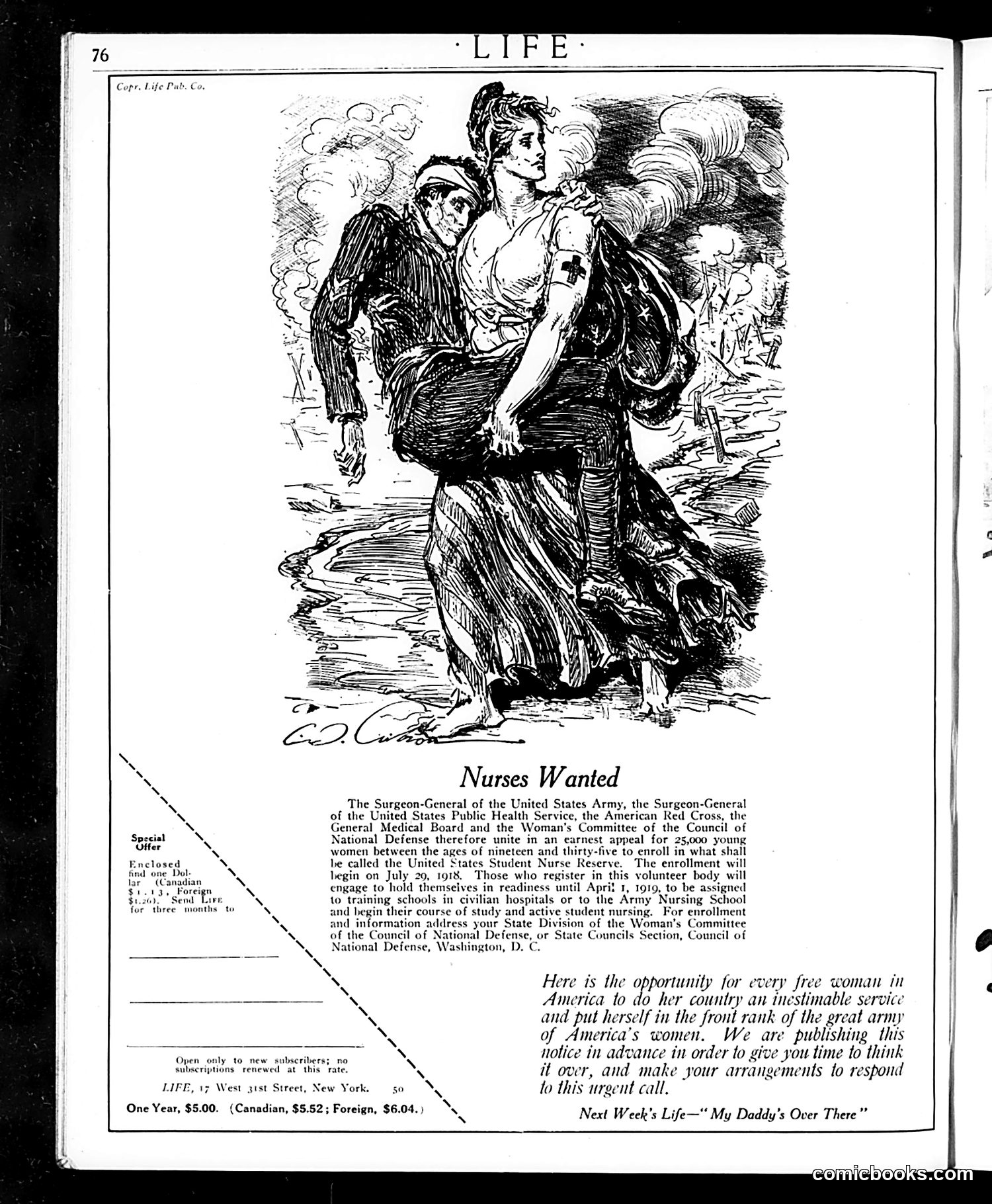 Life — July 18, 1918 — page 4 of 36