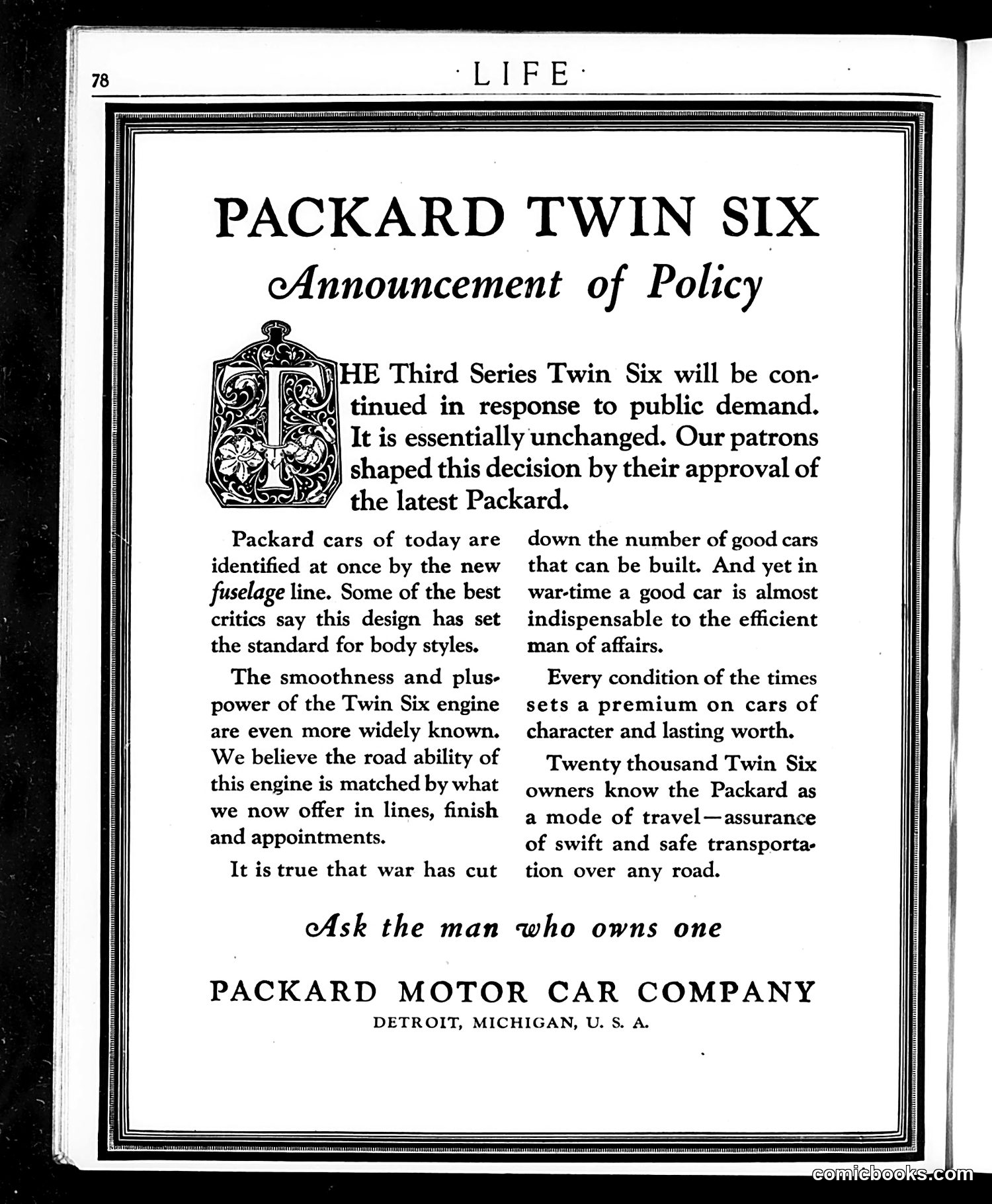 Life — July 18, 1918 — page 6 of 36