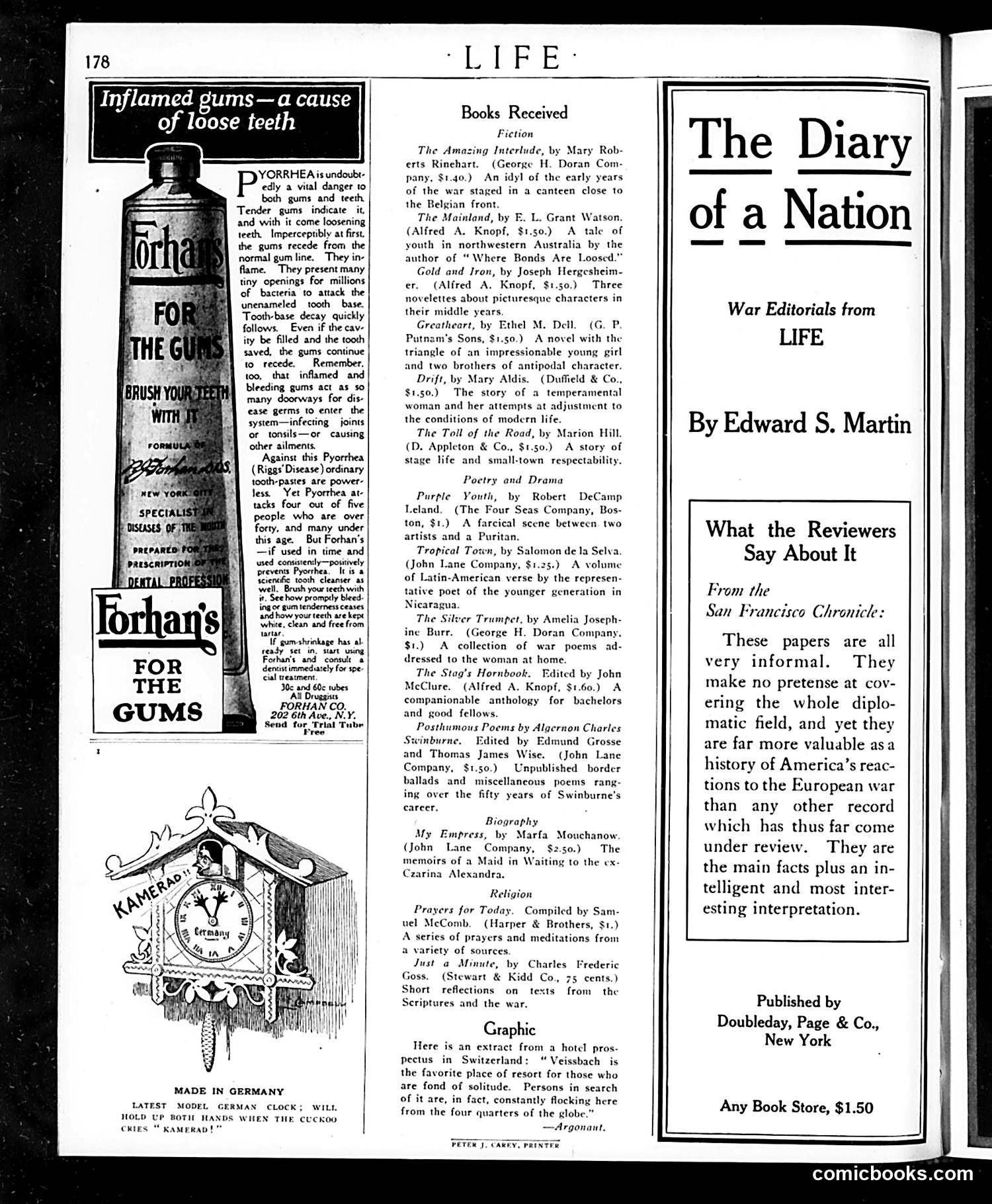 Life — August 1, 1918 — page 34 of 36