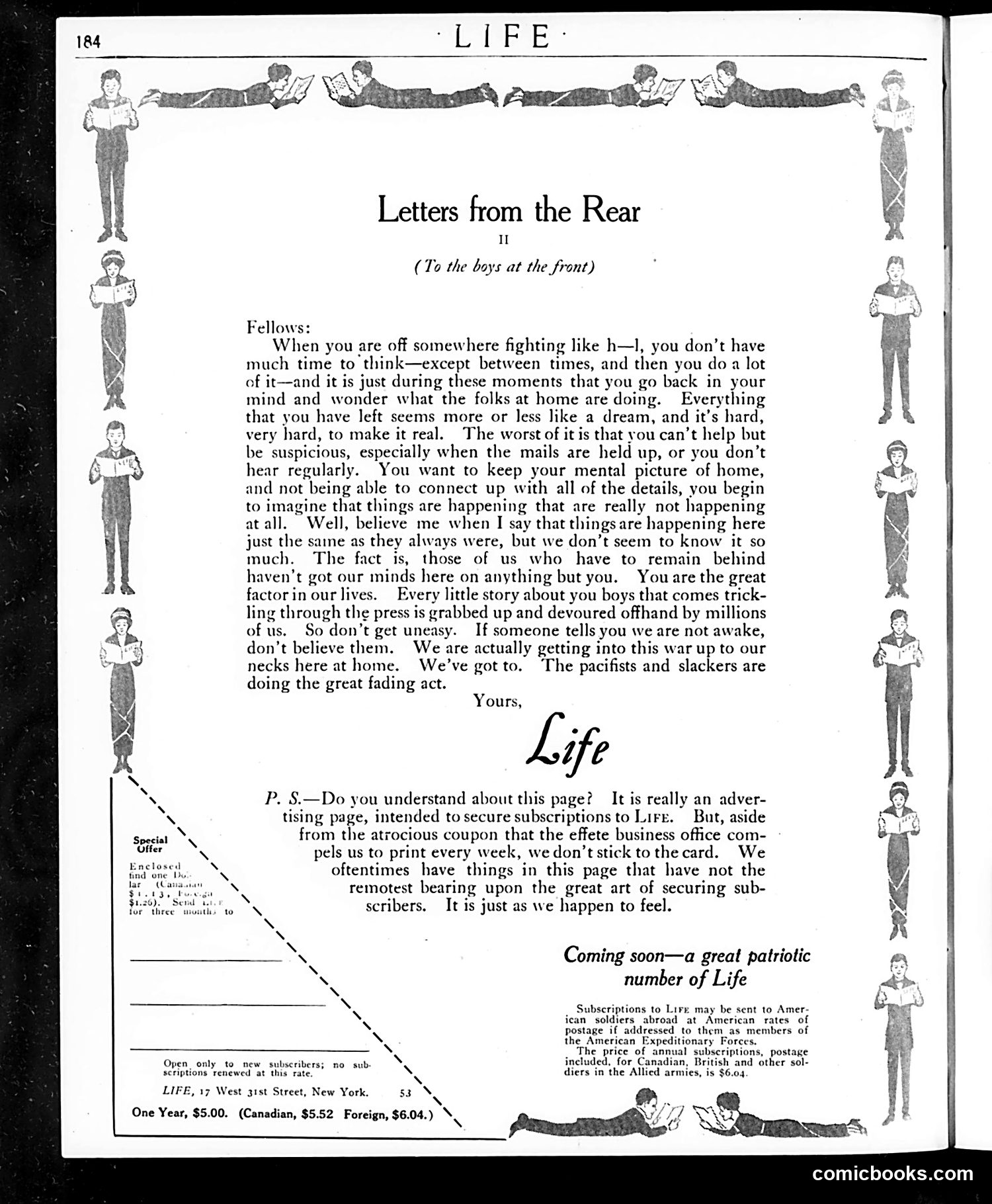 Life — August 8, 1918 — page 4 of 36