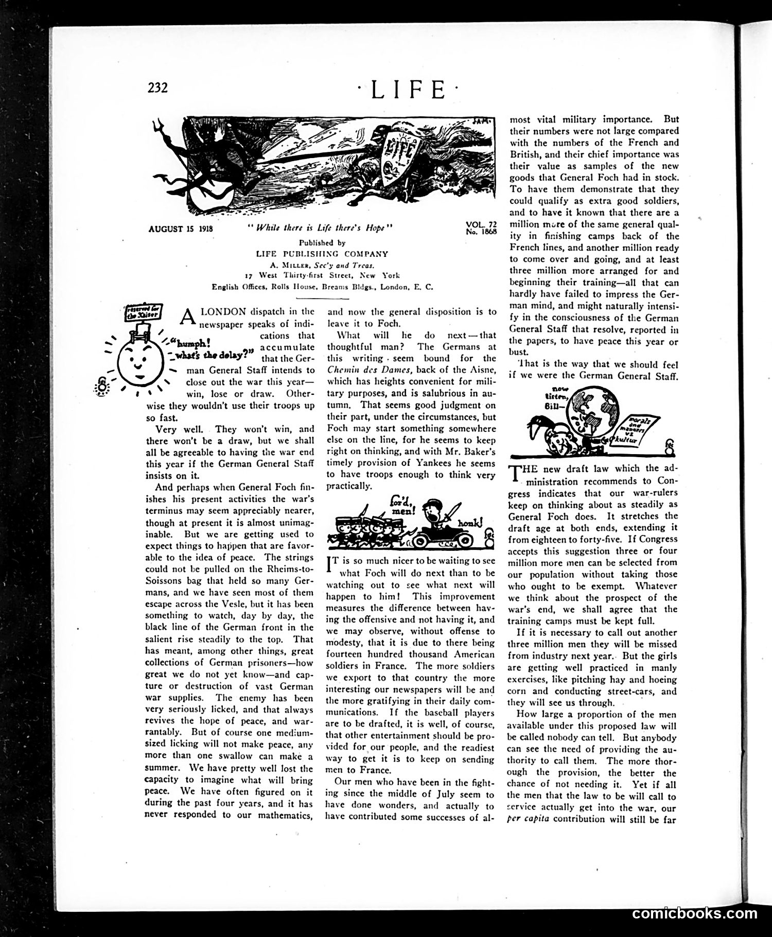 Life — August 15, 1918 — page 16 of 36