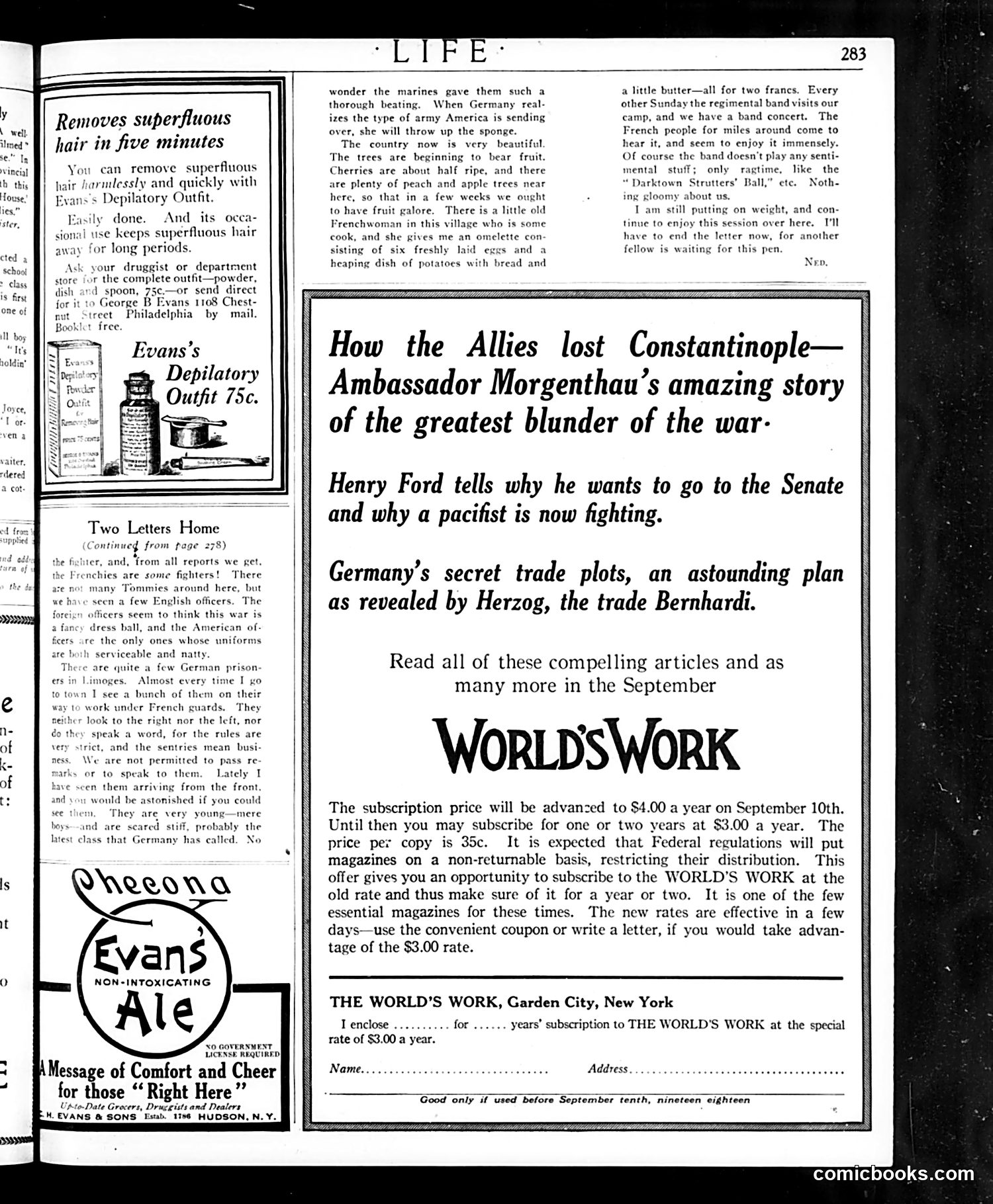 Life — August 22, 1918 — page 31 of 34