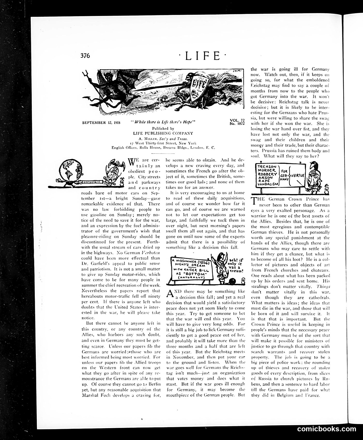 Life — September 12, 1918 — page 14 of 34