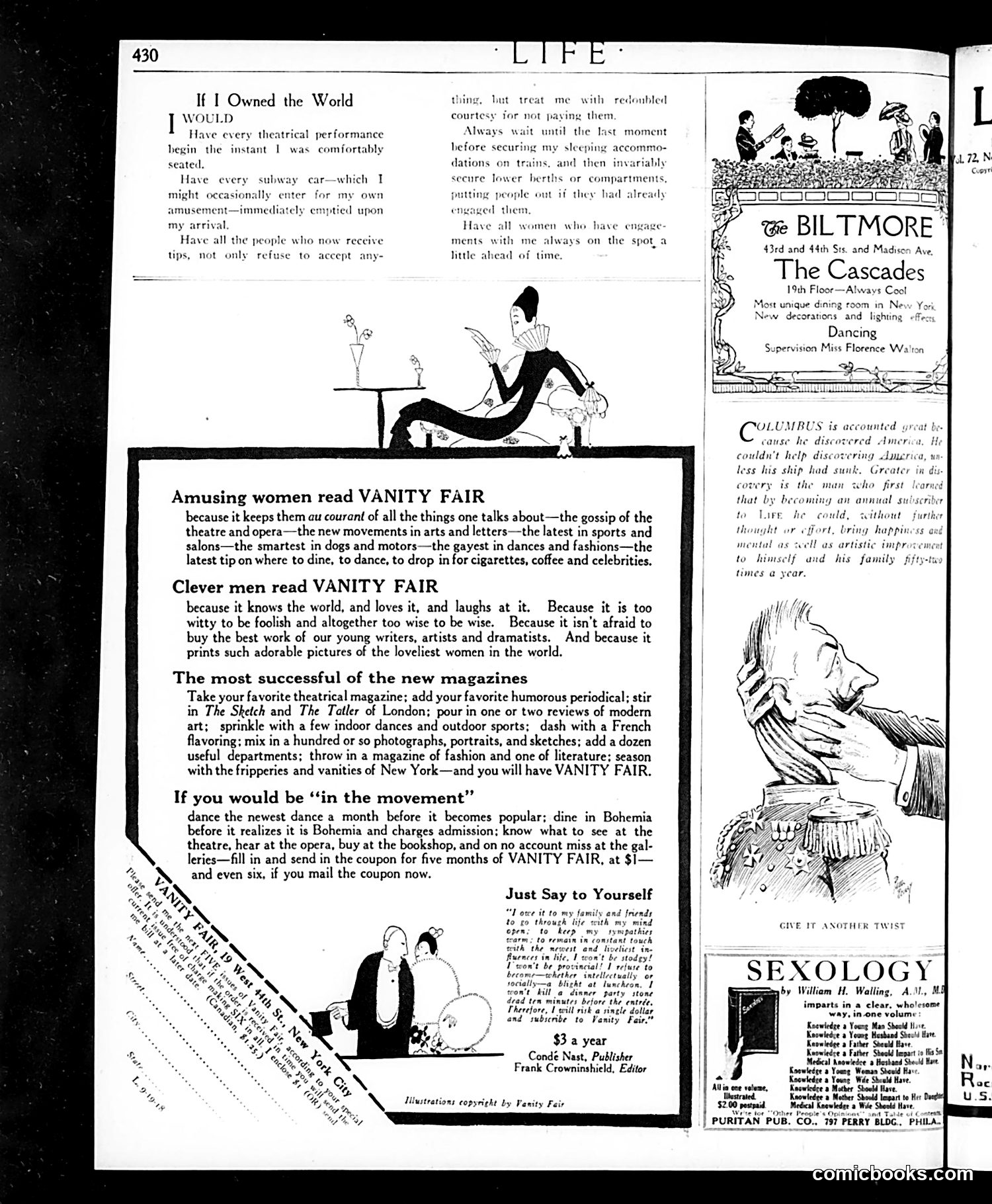 Life — September 19, 1918 — page 34 of 34