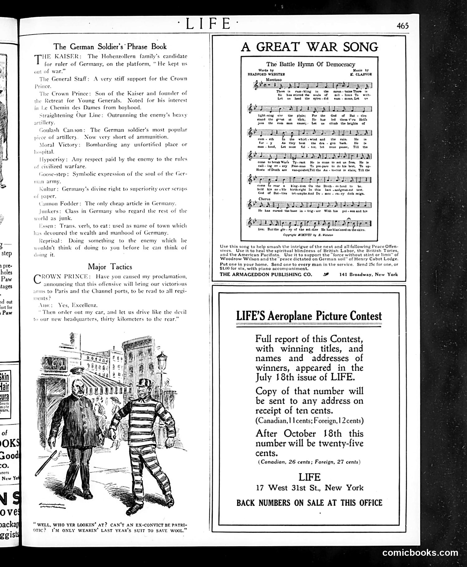 Life — September 26, 1918 — page 33 of 33