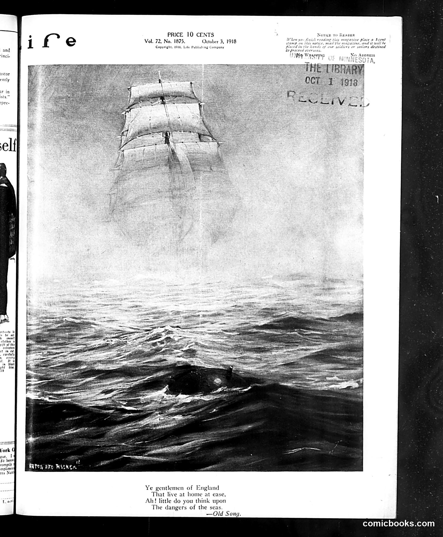 Life — October 3, 1918