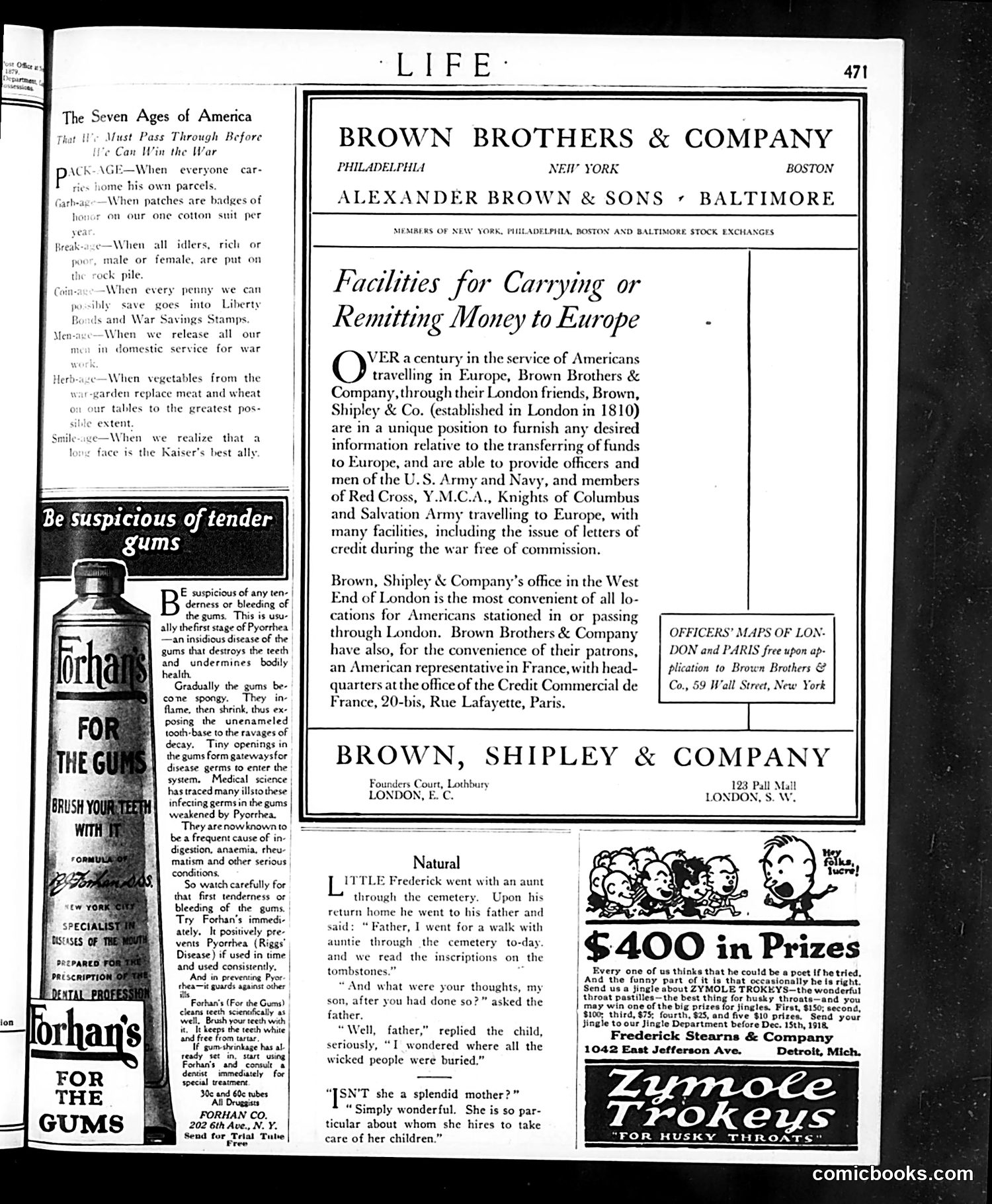 Life — October 3, 1918 — page 3 of 34