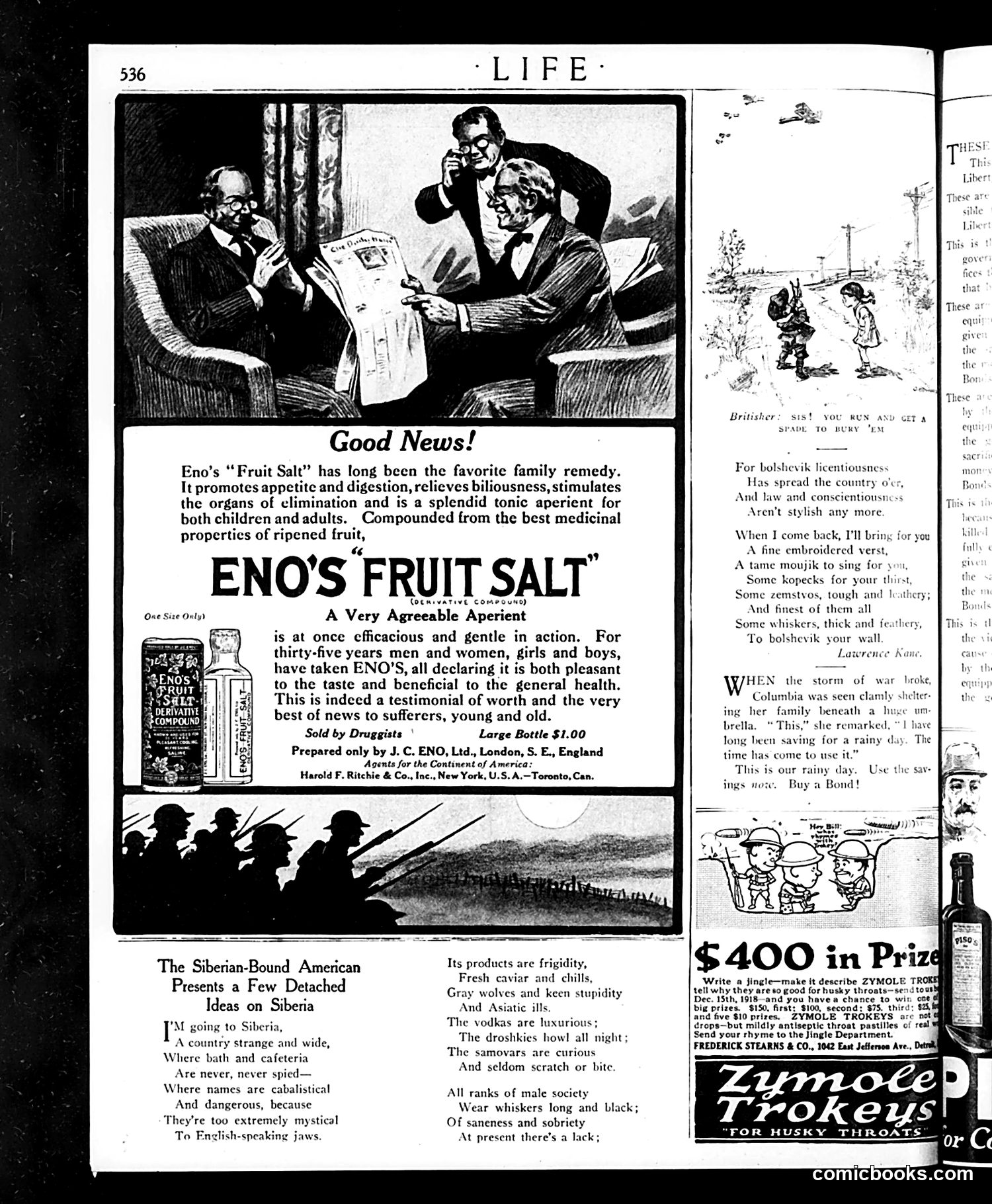 Life — October 10, 1918 — page 32 of 33