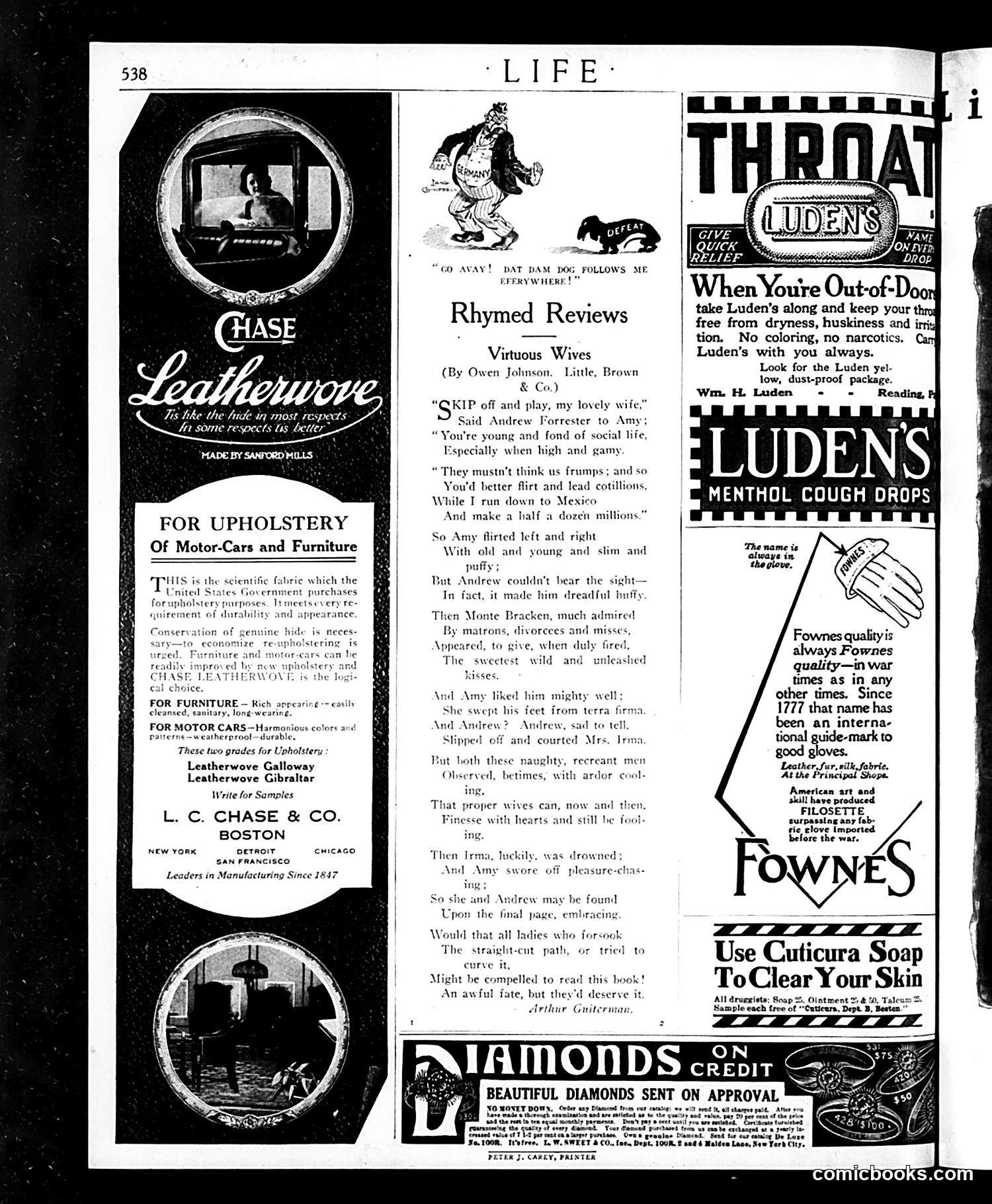 Life — October 10, 1918 — page 34 of 33
