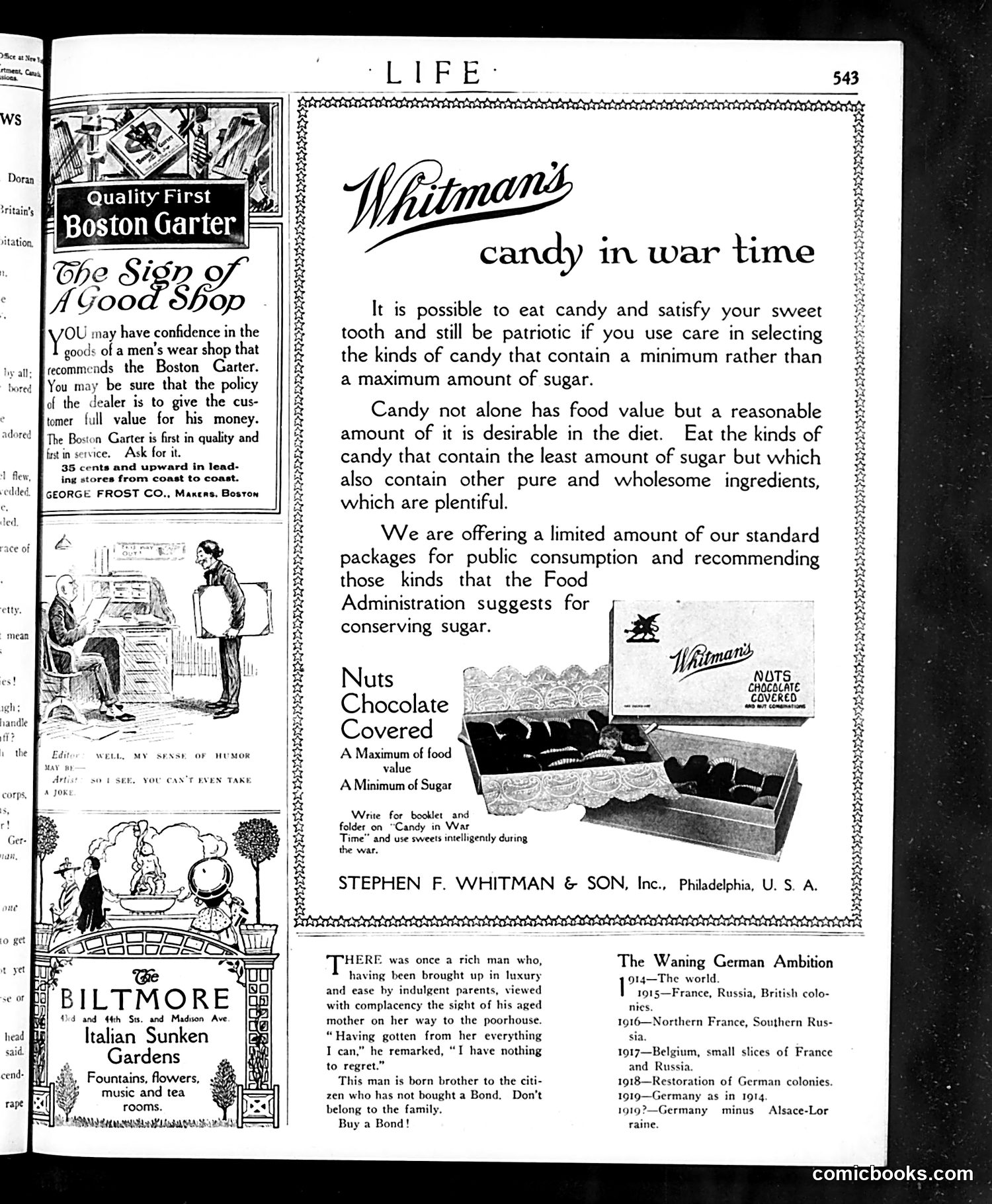 Life — October 17, 1918 — page 3 of 38