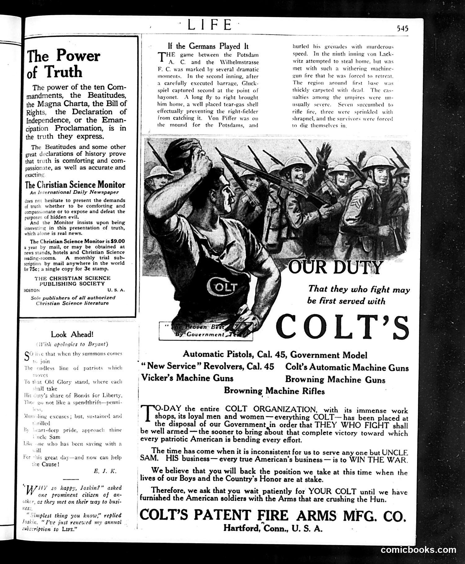 Life — October 17, 1918 — page 5 of 38