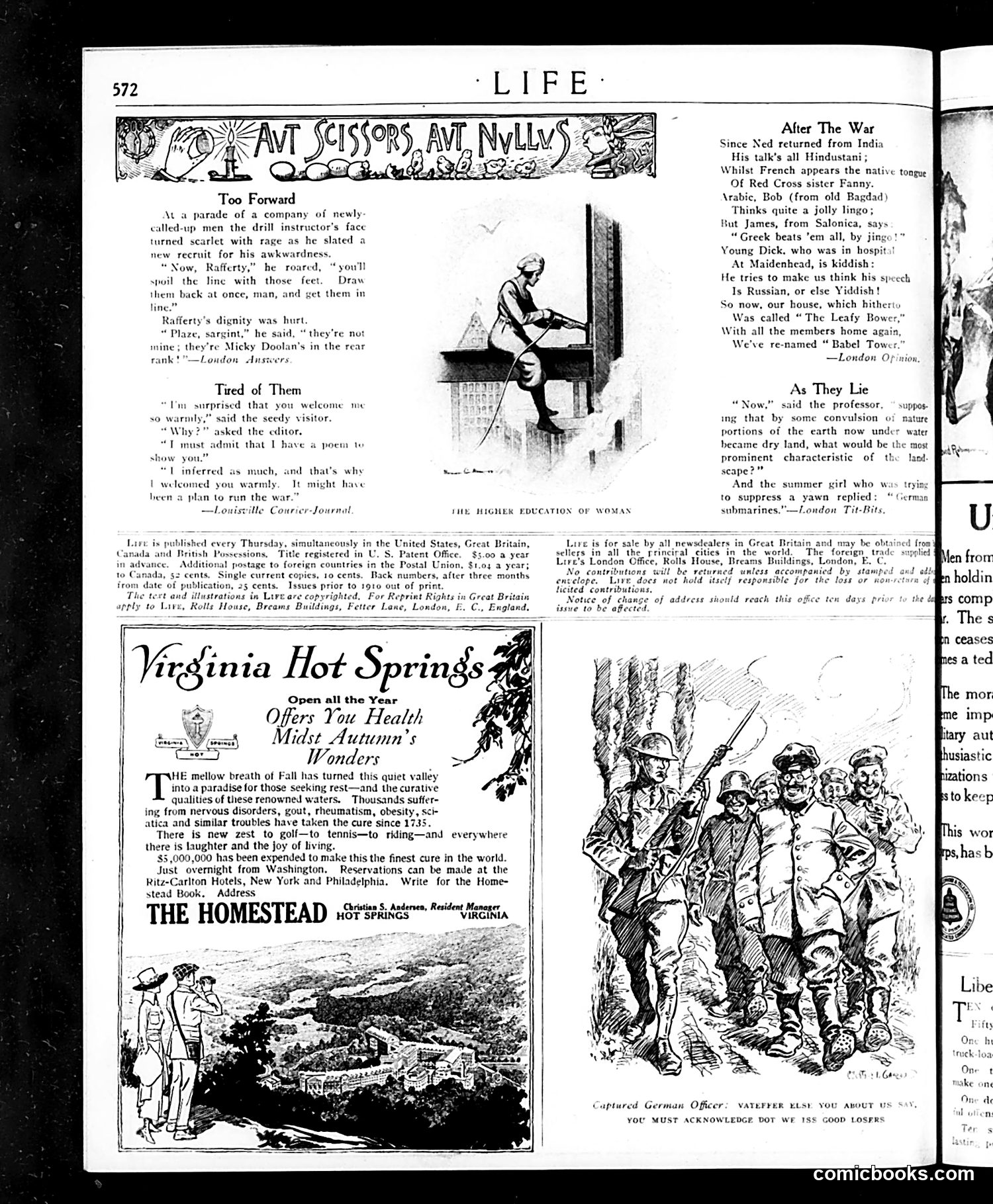 Life — October 17, 1918 — page 32 of 38