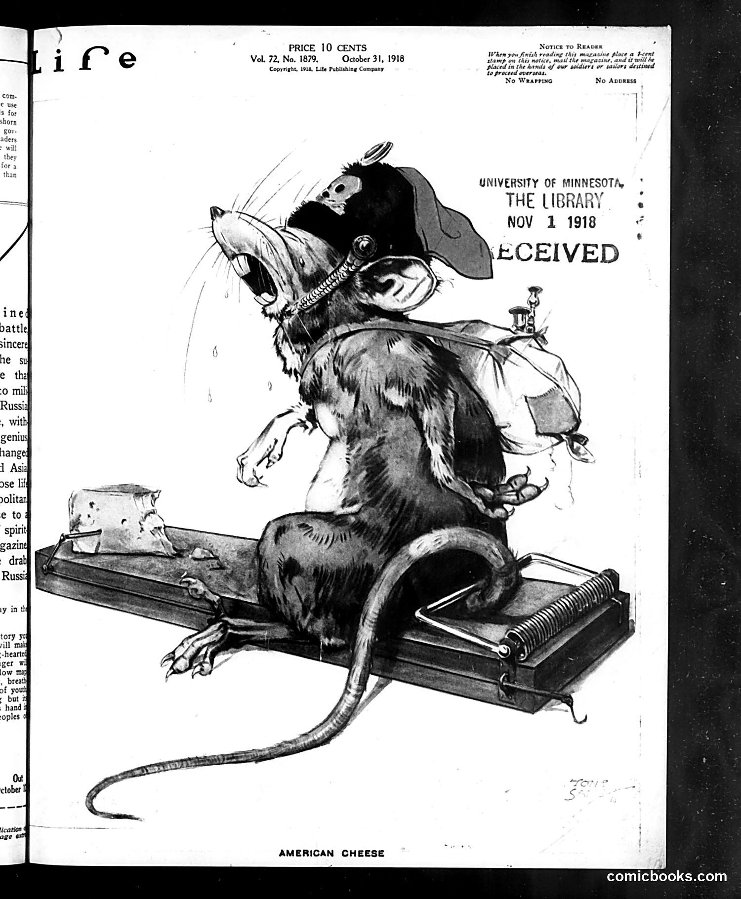 Life — October 31, 1918