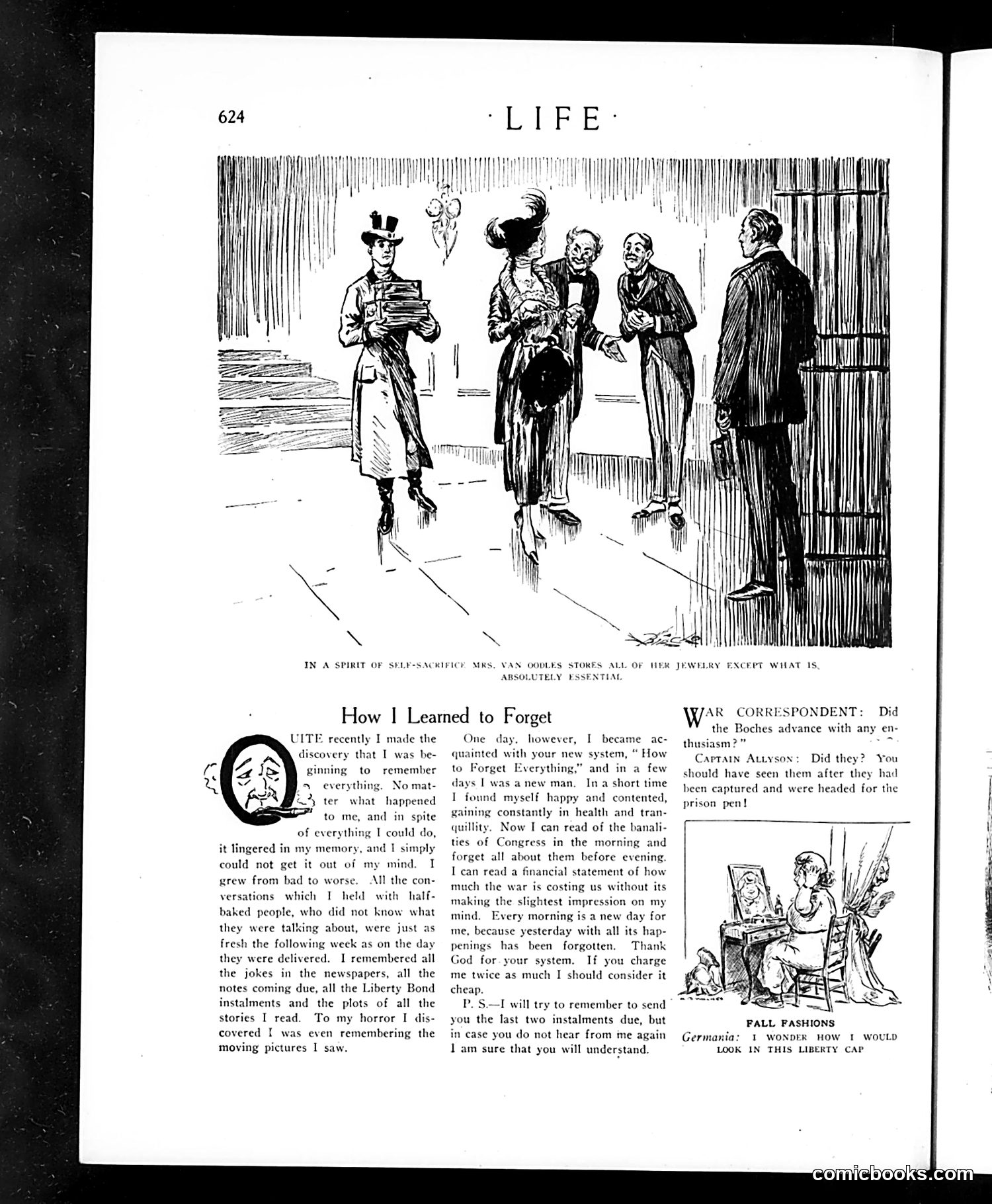 Life — October 31, 1918 — page 8 of 34