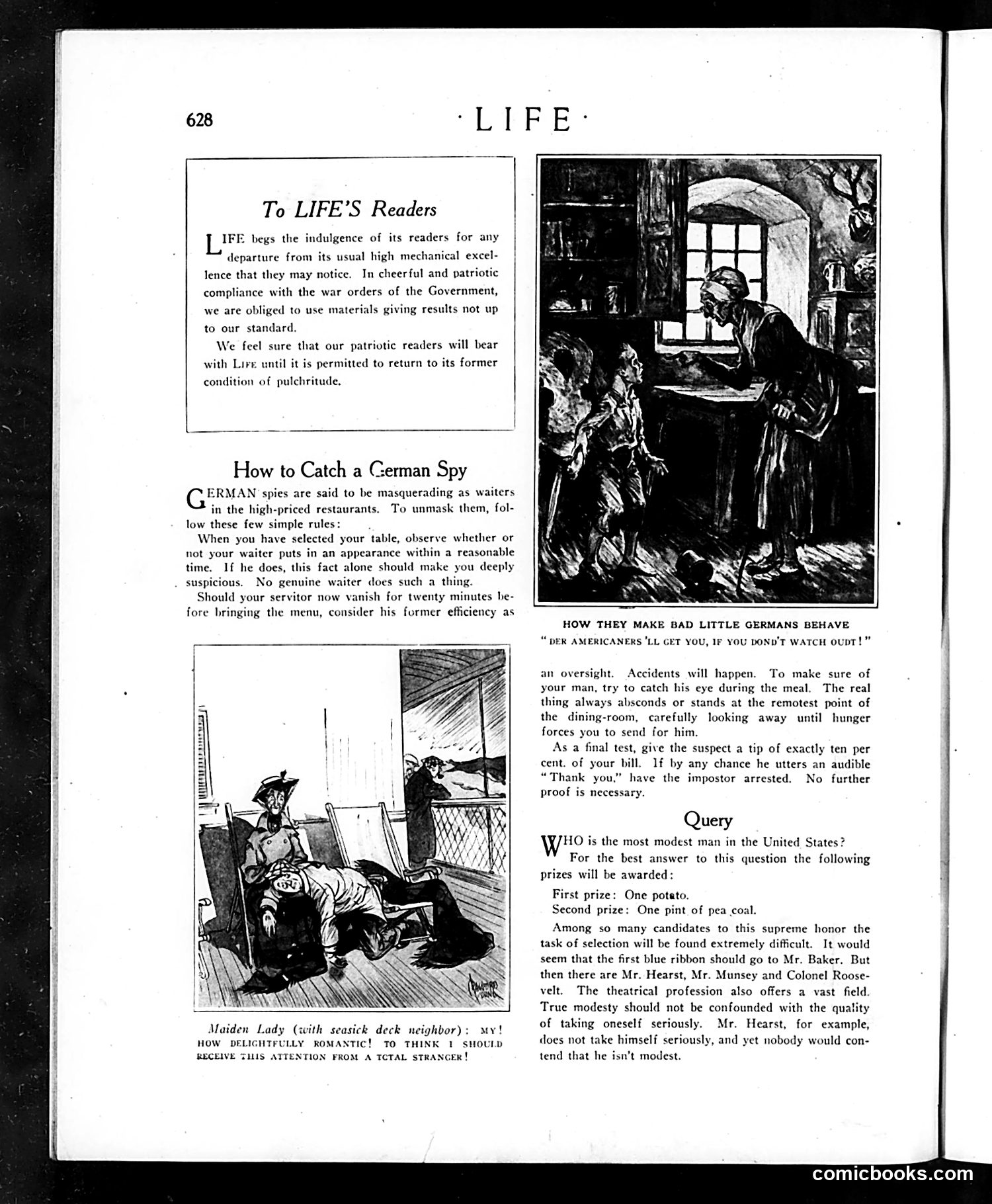 Life — October 31, 1918 — page 12 of 34