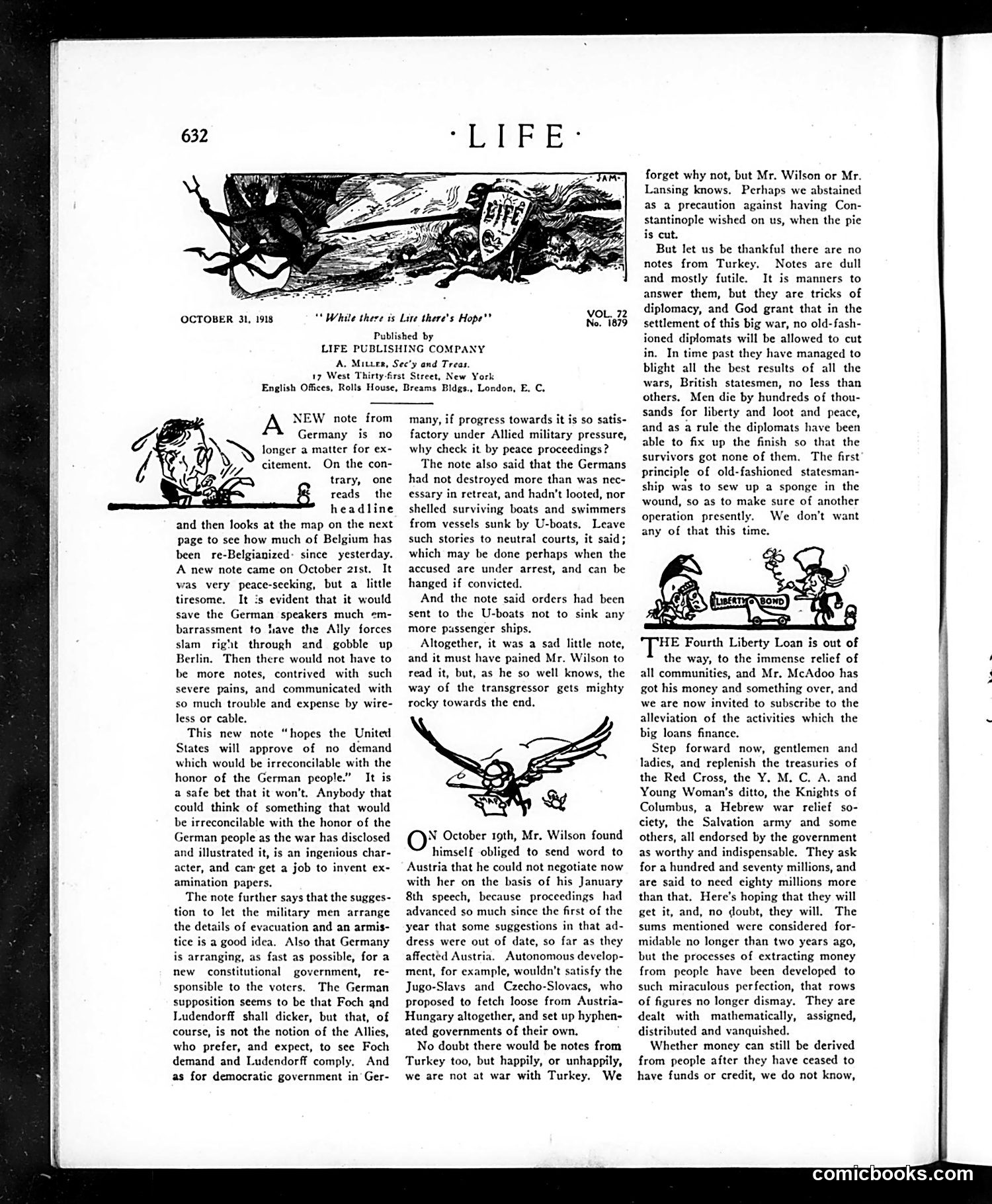Life — October 31, 1918 — page 16 of 34