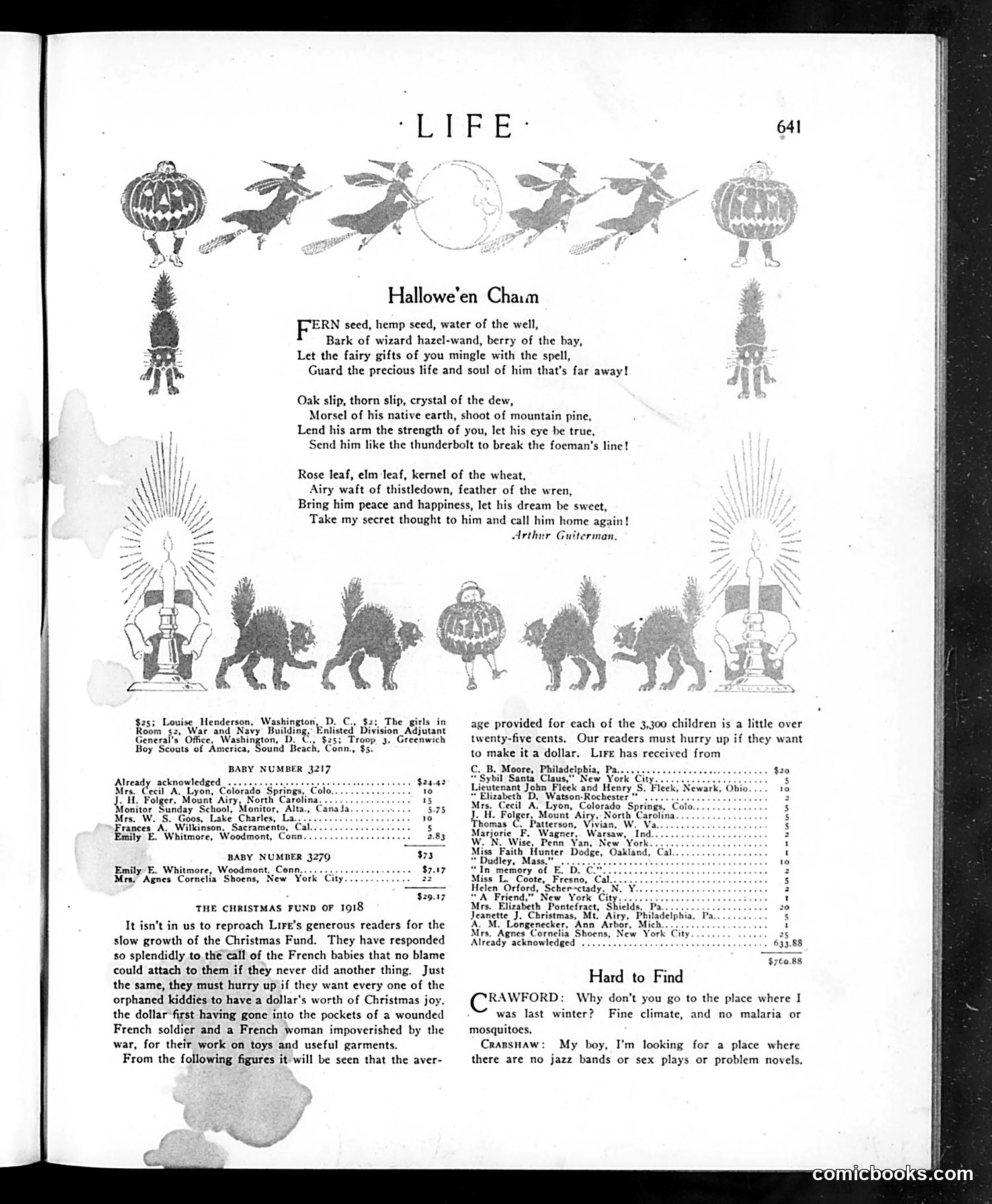 Life — October 31, 1918 — page 25 of 34