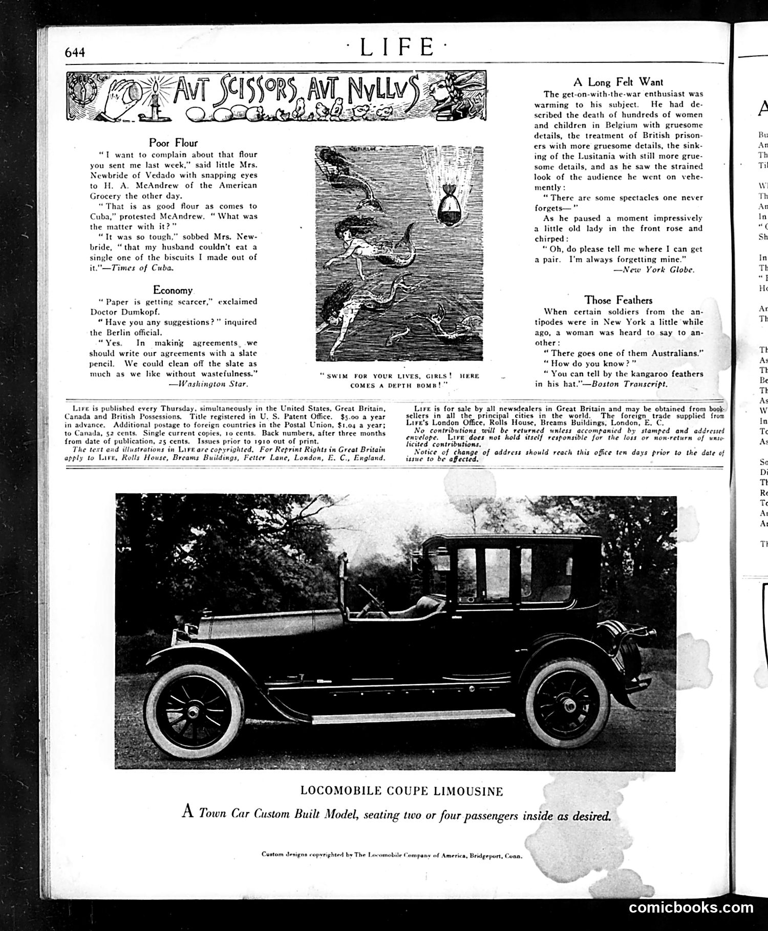 Life — October 31, 1918 — page 28 of 34