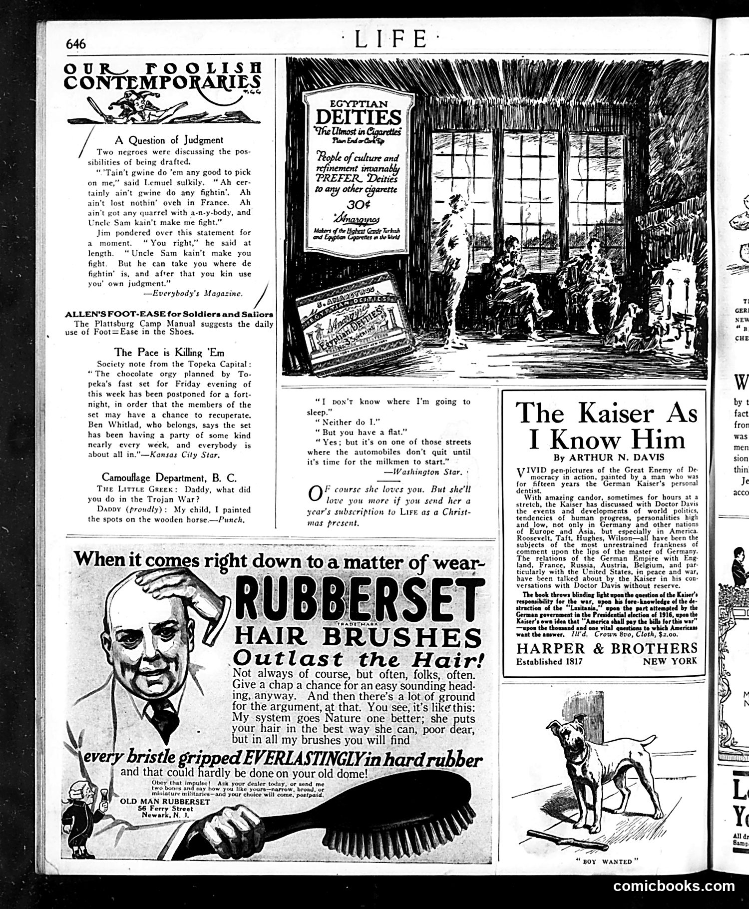 Life — October 31, 1918 — page 30 of 34