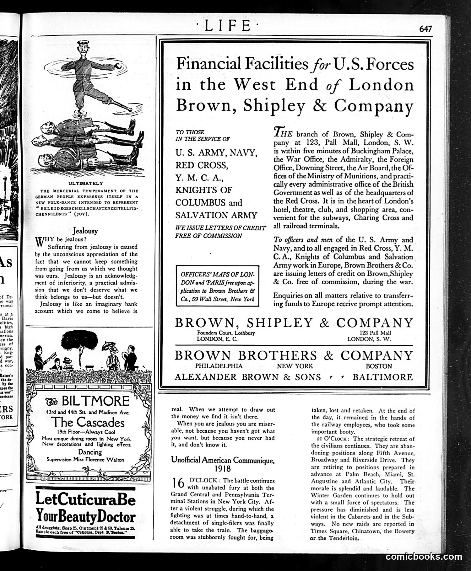 Life — October 31, 1918 — page 31 of 34
